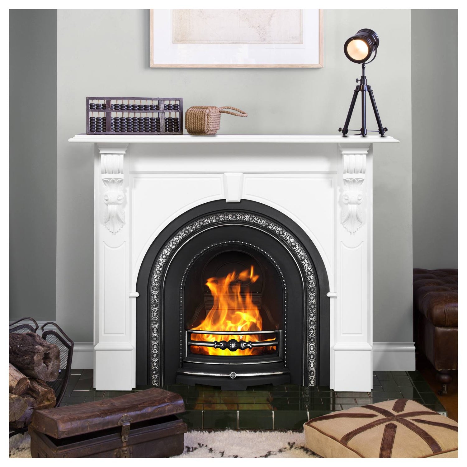 Fireplace Mantel Size Guide: 4 Common Mantel Sizes