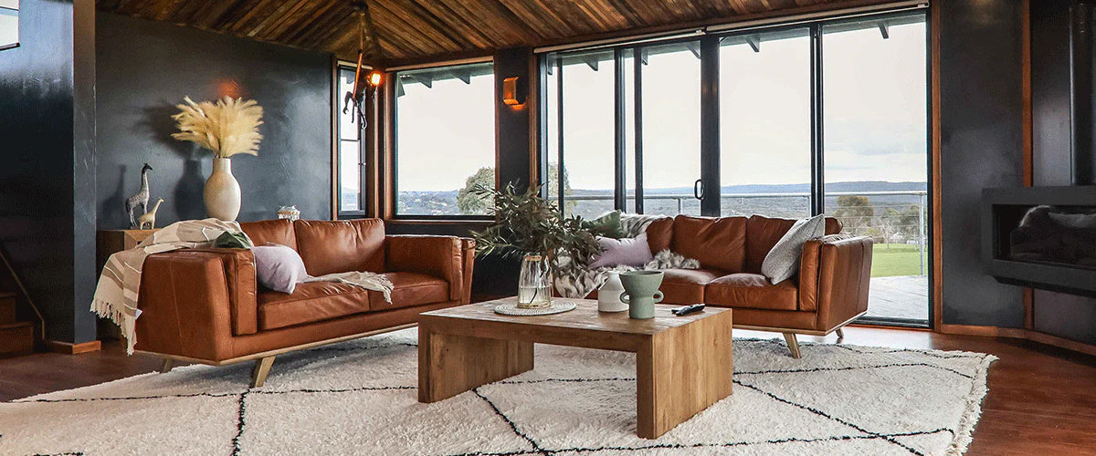 How to Style Your Home With Vintage Style Leather Sofas