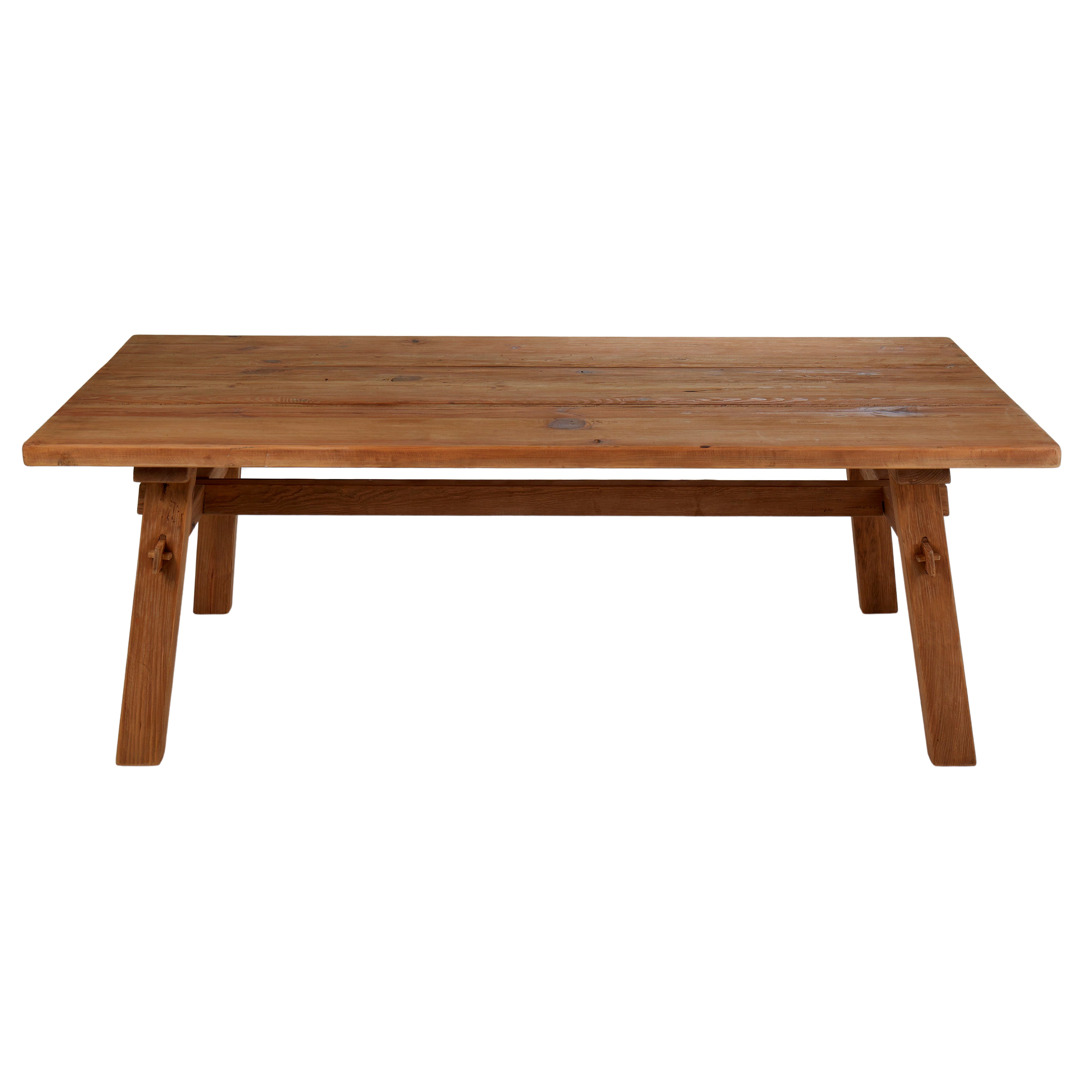 Elroi 8 Seater Dining Table 220Cm Reclaimed Timber