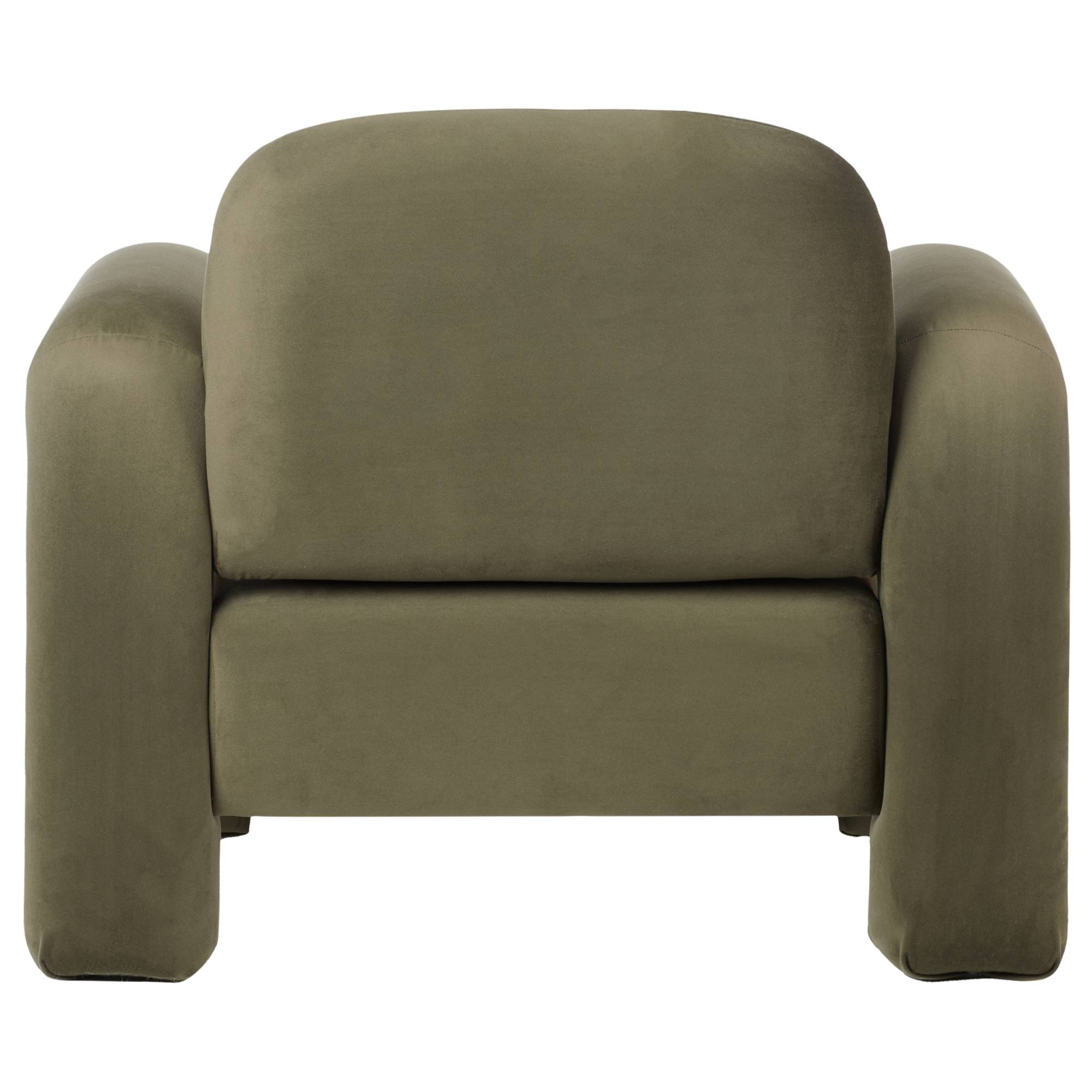 Amalfi Mia 90.5x81x75cm Armchair, Green