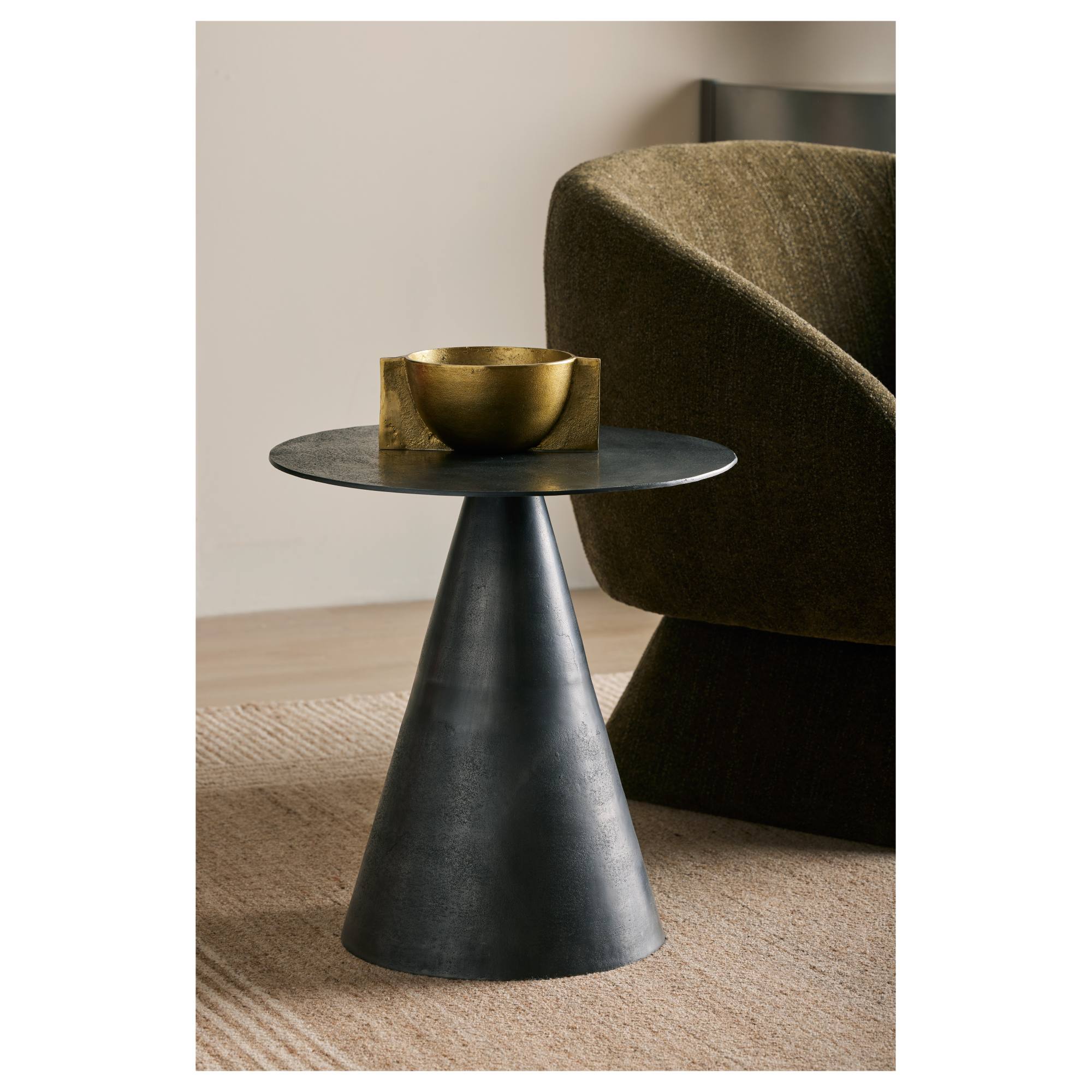 Grand Designs Lucca 73x88x81cm Swivel Chair, Green