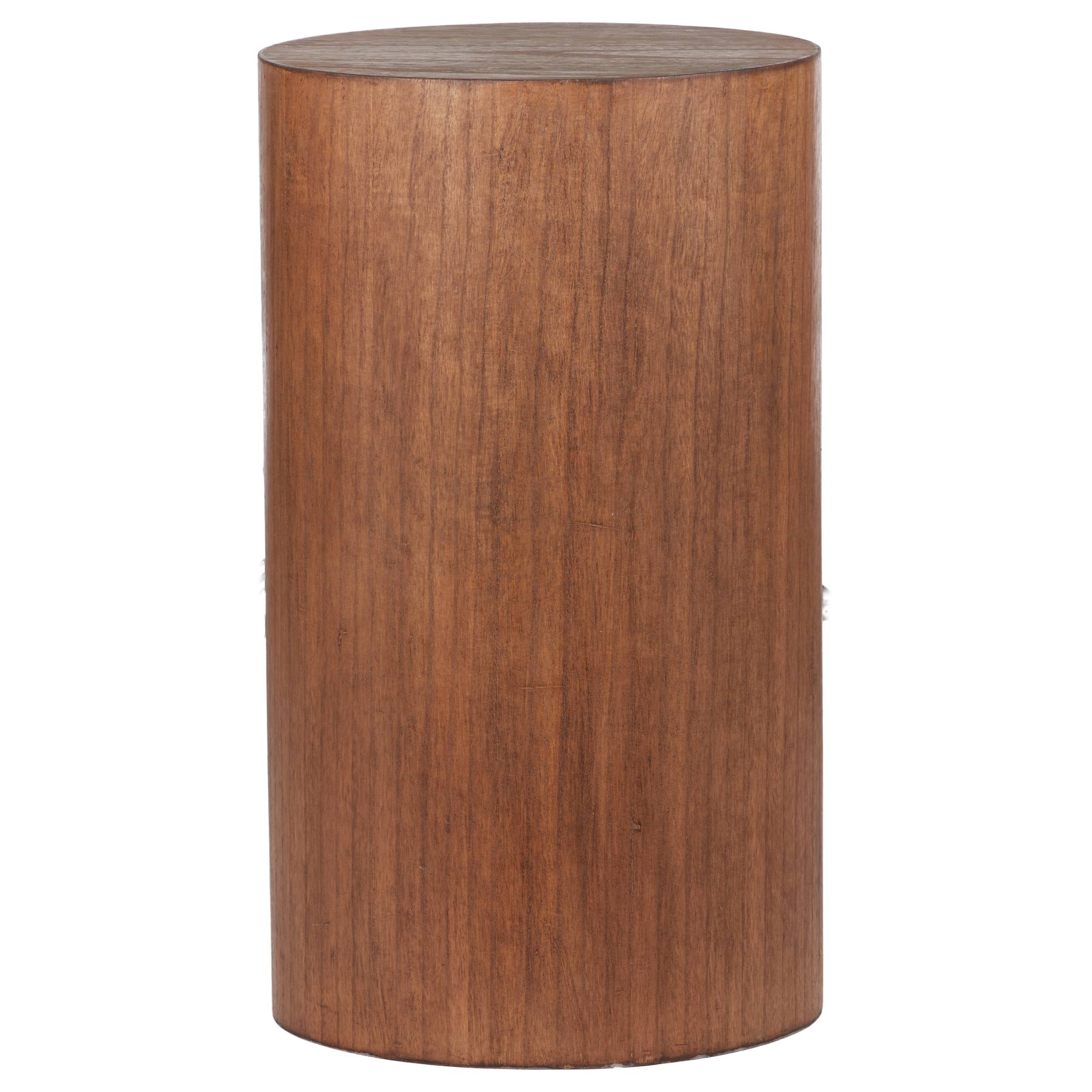Grand Designs Lenox 35x35x61.5cm Side Table, Walnut