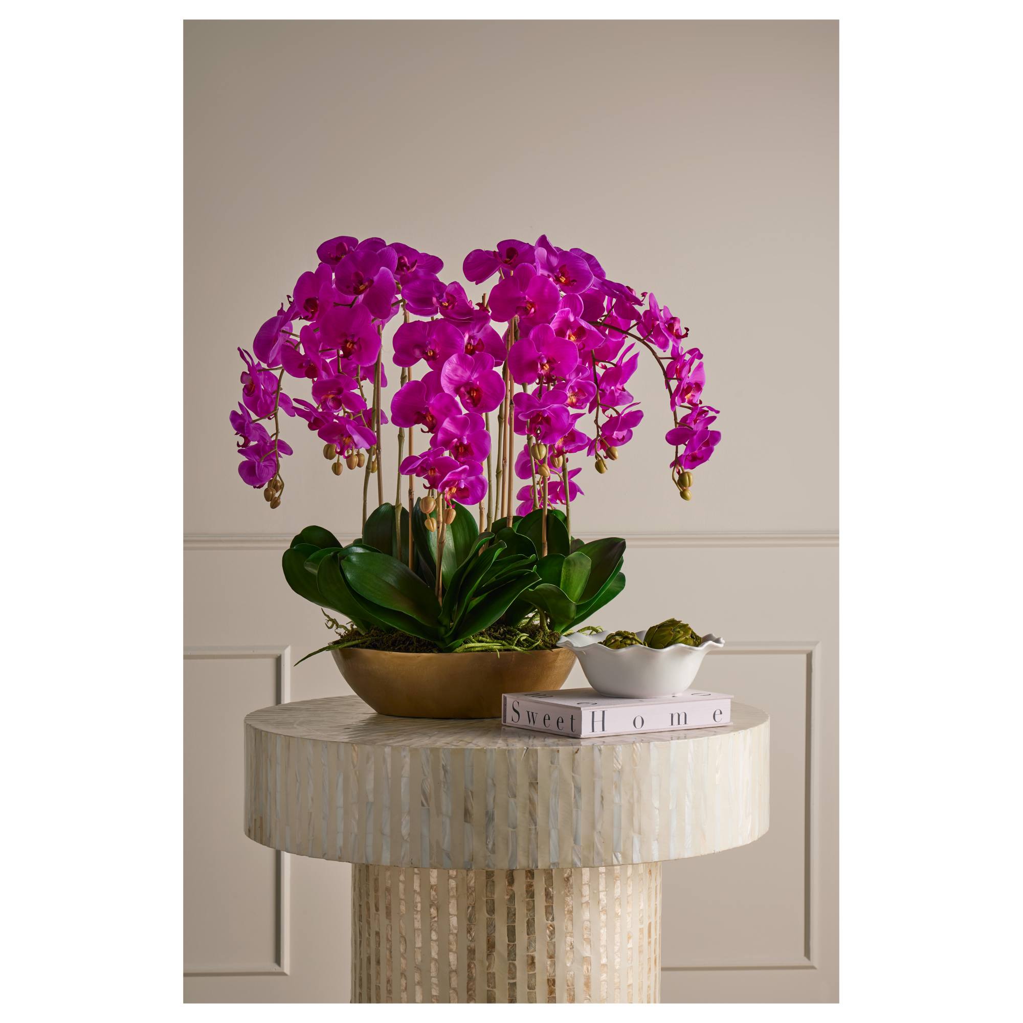 Rogue Lorient Medium Bowl Planter, Grey