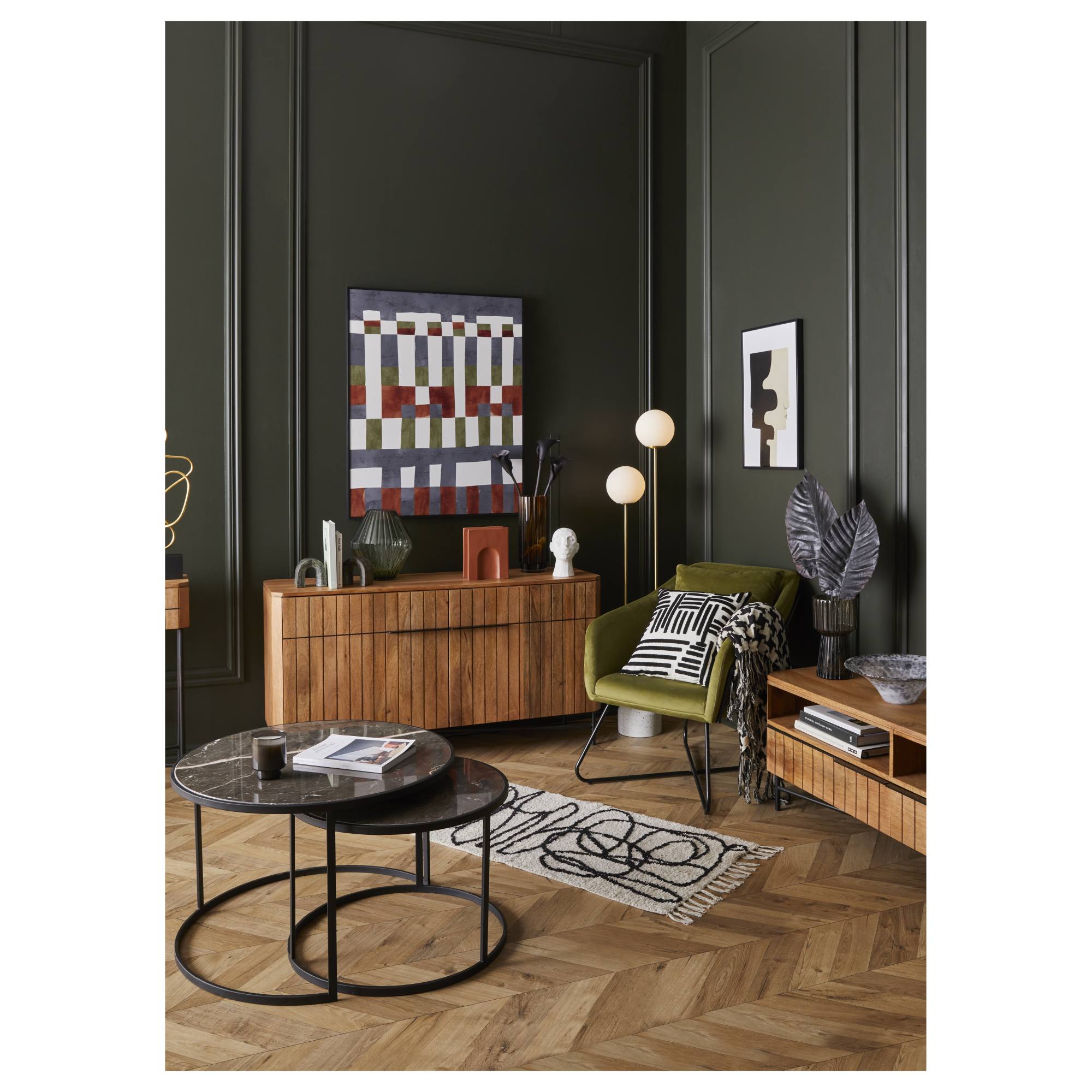 Amalfi Boyd 2pcs 11.5x7.6x11.5cm Stone Book Ends, Green