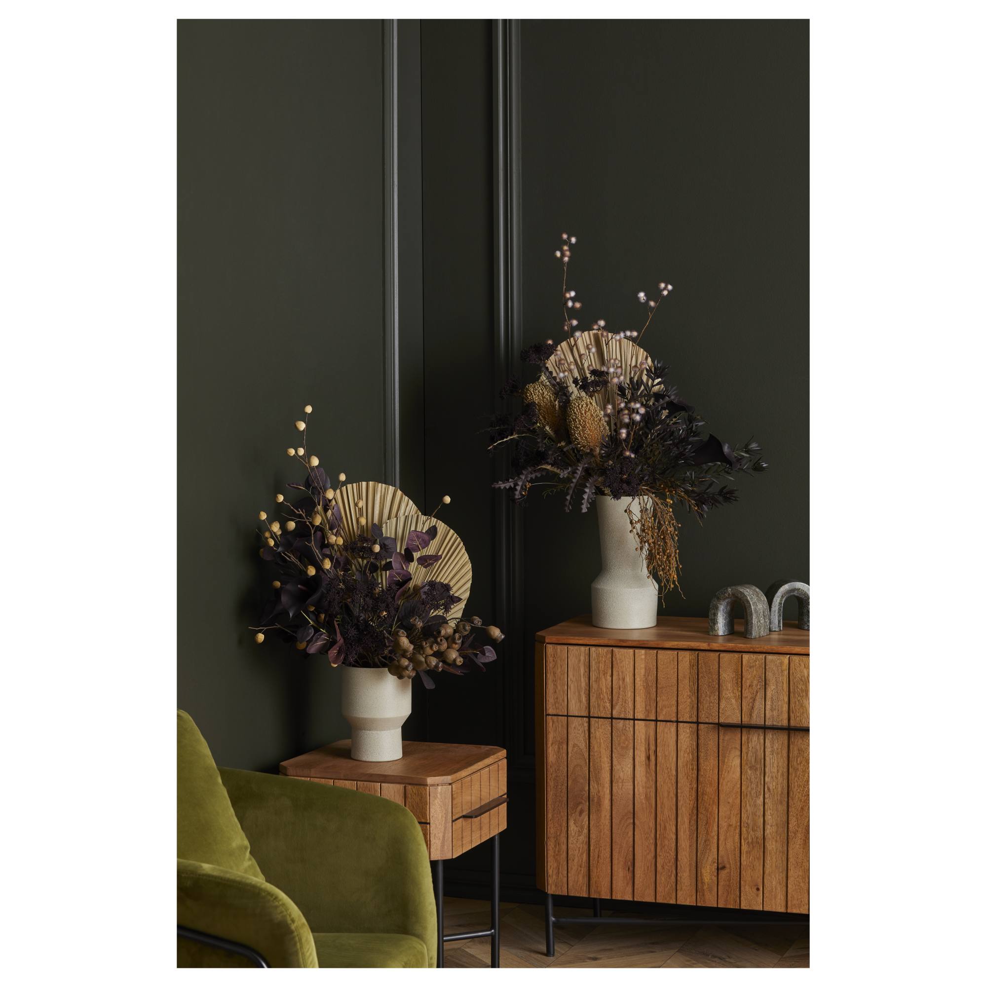 Amalfi Boyd 2pcs 11.5x7.6x11.5cm Stone Book Ends, Green