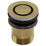40mm Basin Pop Down Brass Plug & Waste, Gold