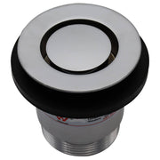 40mm Bath Pop Down Brass Plug & Waste, Satin Chrome