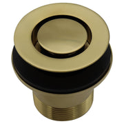40mm Bath Pop Down Brass Plug & Waste, Gold