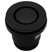 40mm Bath Pop Down Brass Plug & Waste, Black Chome