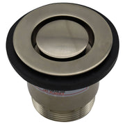 40mm Bath Pop Down Brass Plug & Waste, Brushed Nickel