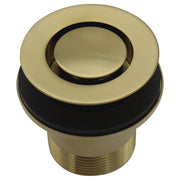 40mm Bath Pop Down Brass Plug & Waste, Brushed Gold