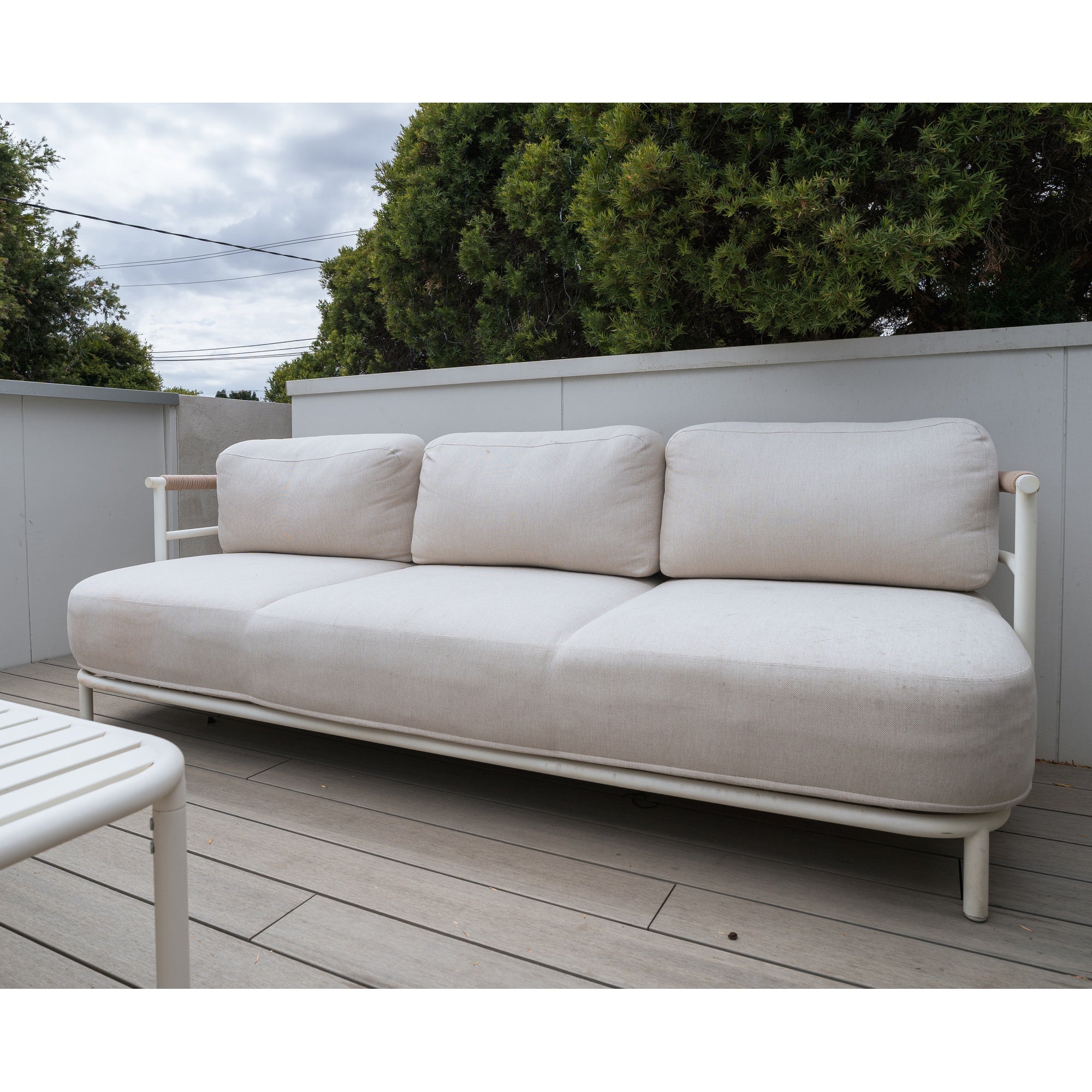 Audrey 3 Seater Sofa, Sandstone