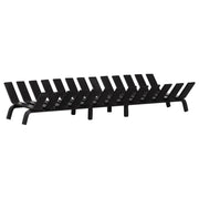 Steel Fire Grate 875mm Wide Black