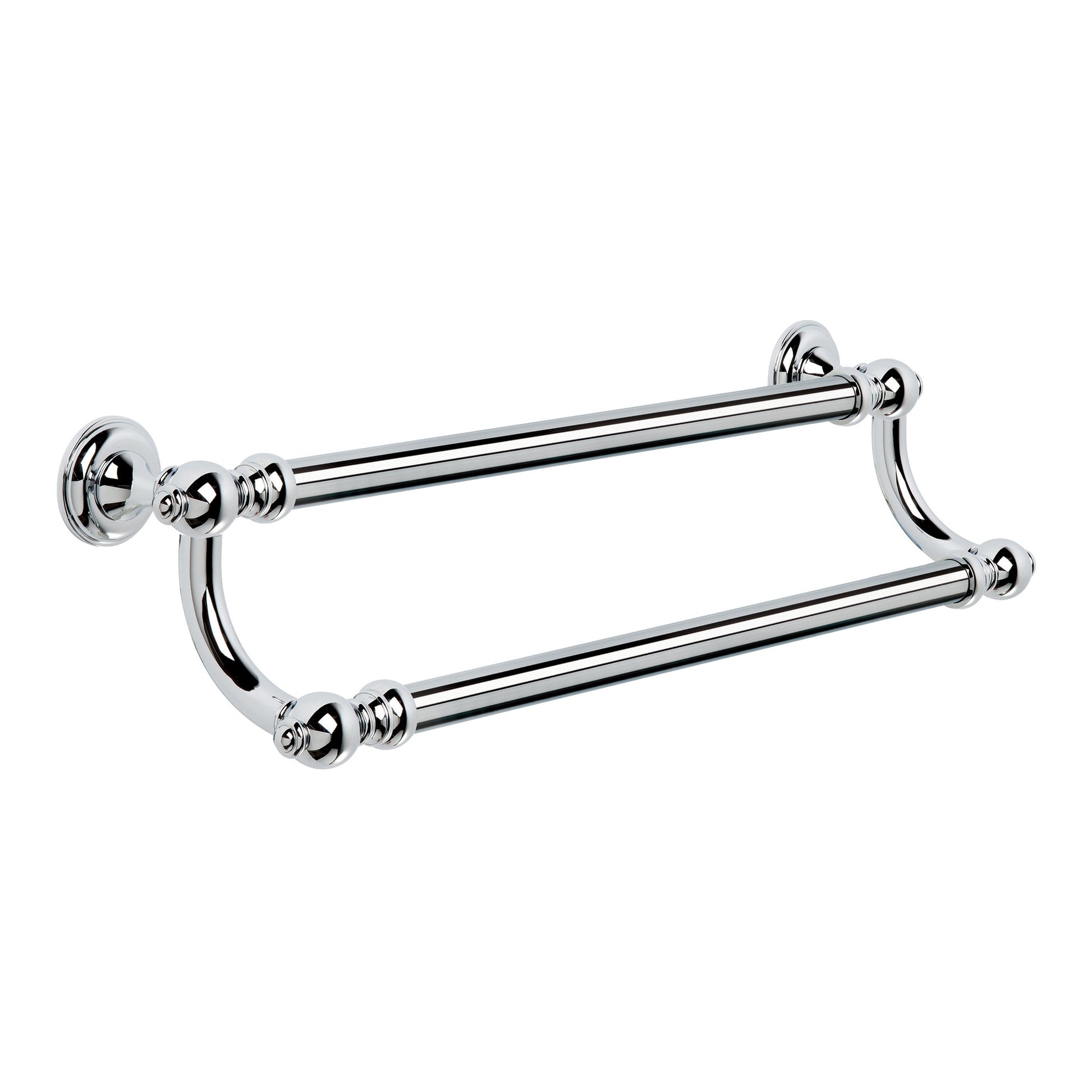 Winslow Double Towel Rail 600mm, Durobrite Chrome