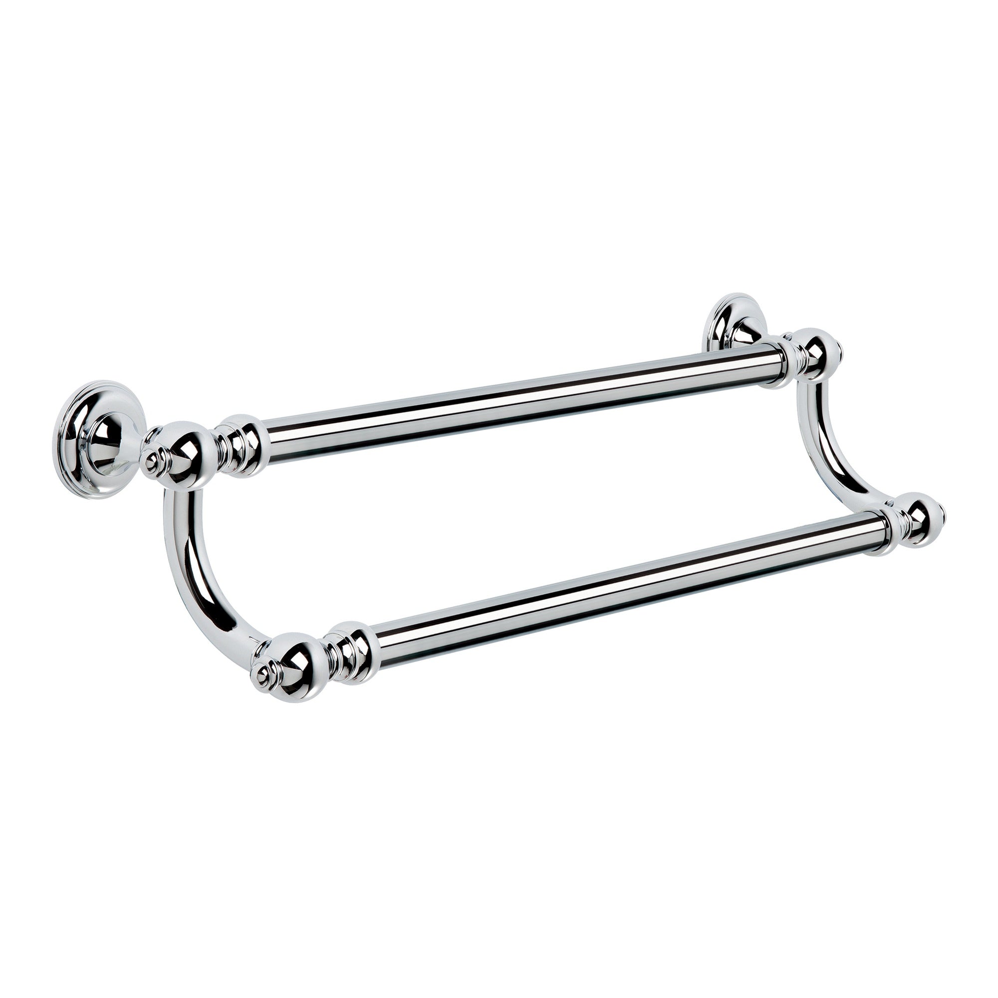 Winslow Double Towel Rail 600mm, Durobrite Chrome
