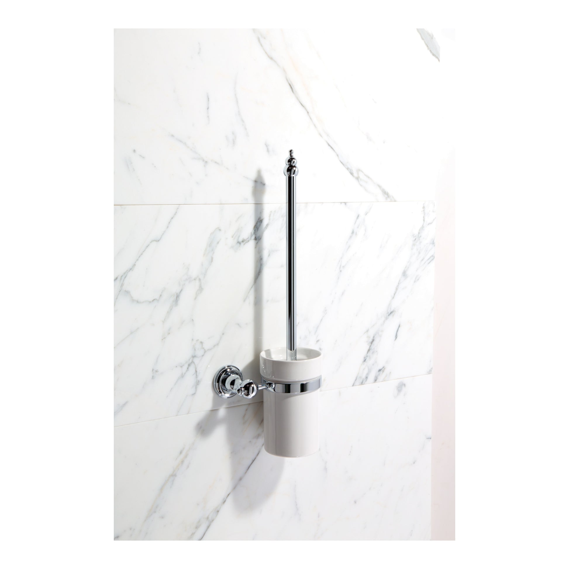 Bath Basket w Wall Mounted, Durobrite Chrome