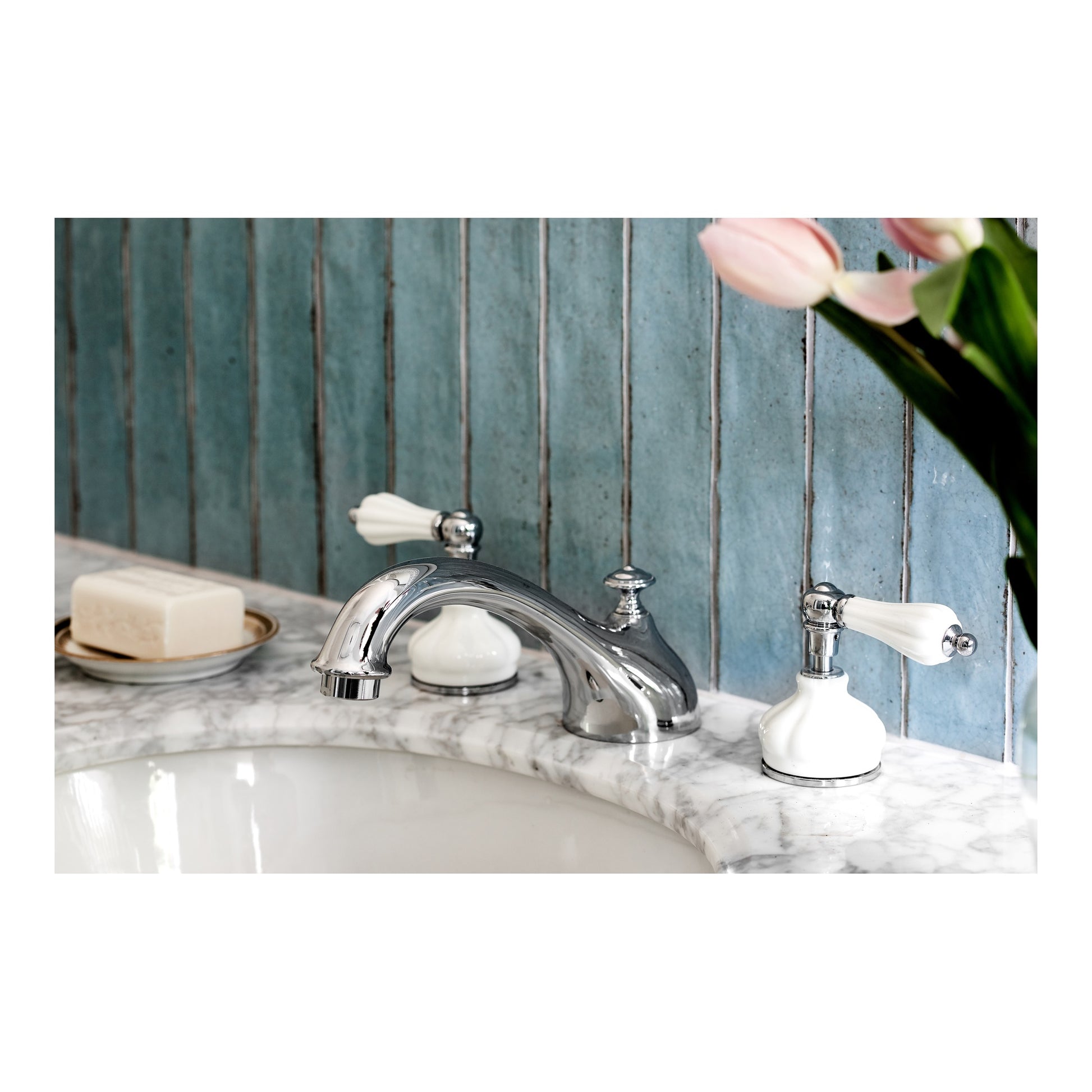 Paris Basin Set, Durobrite Chrome