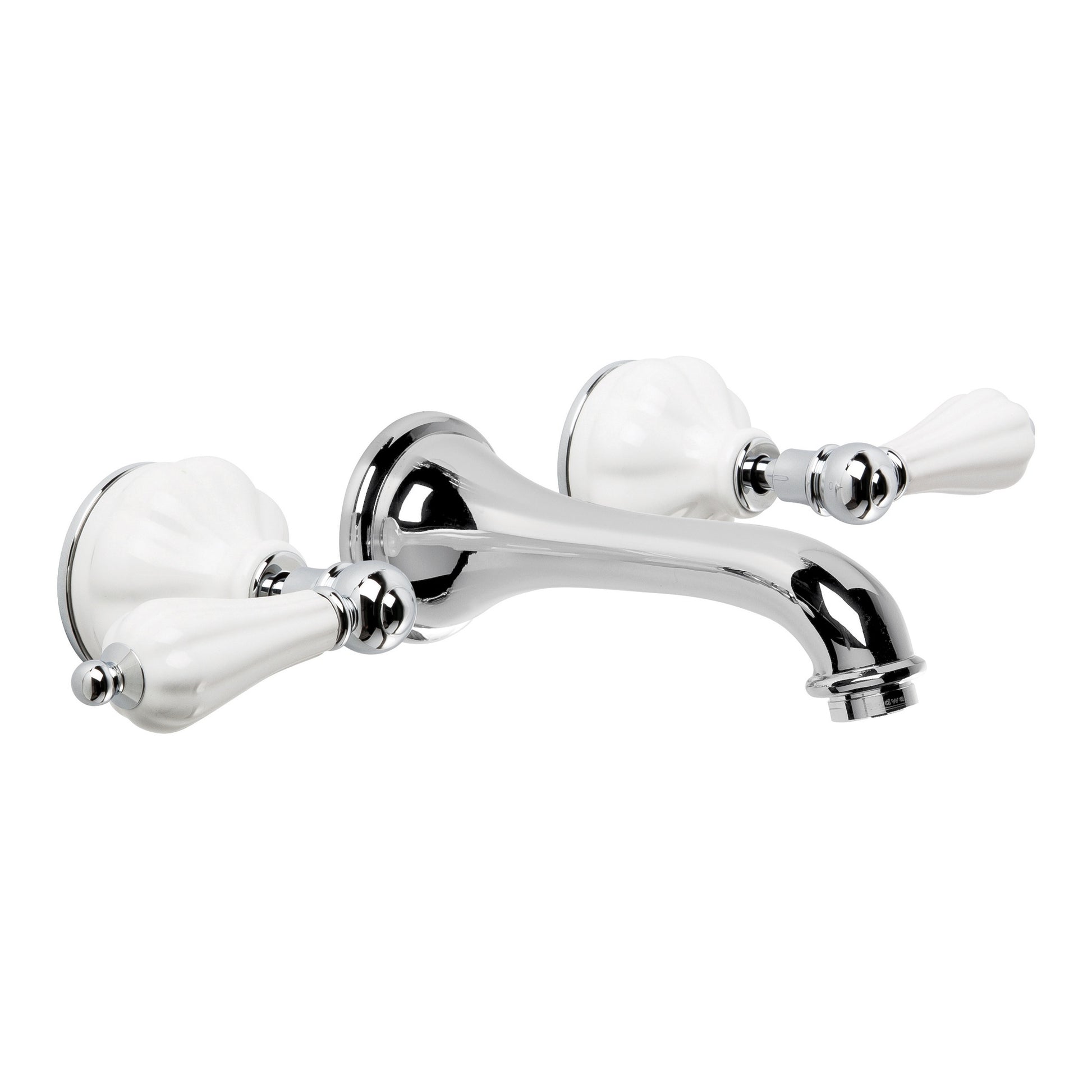 Bath Set w Fixed Spout, Durobrite Chrome