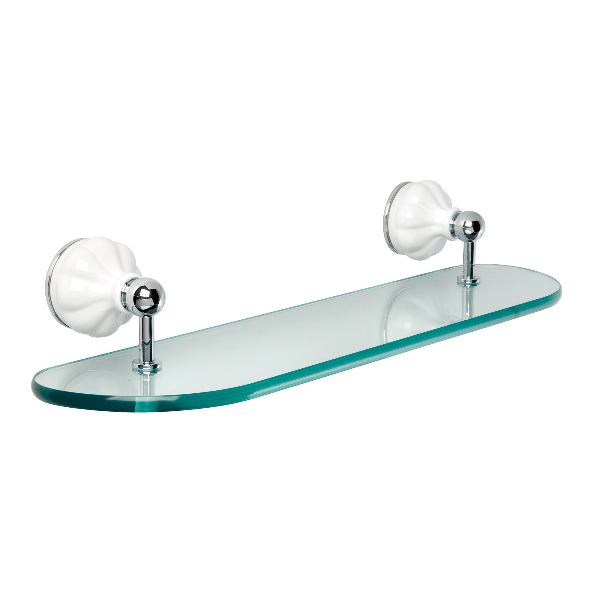 Paris Glass Shelf, Durobrite Chrome