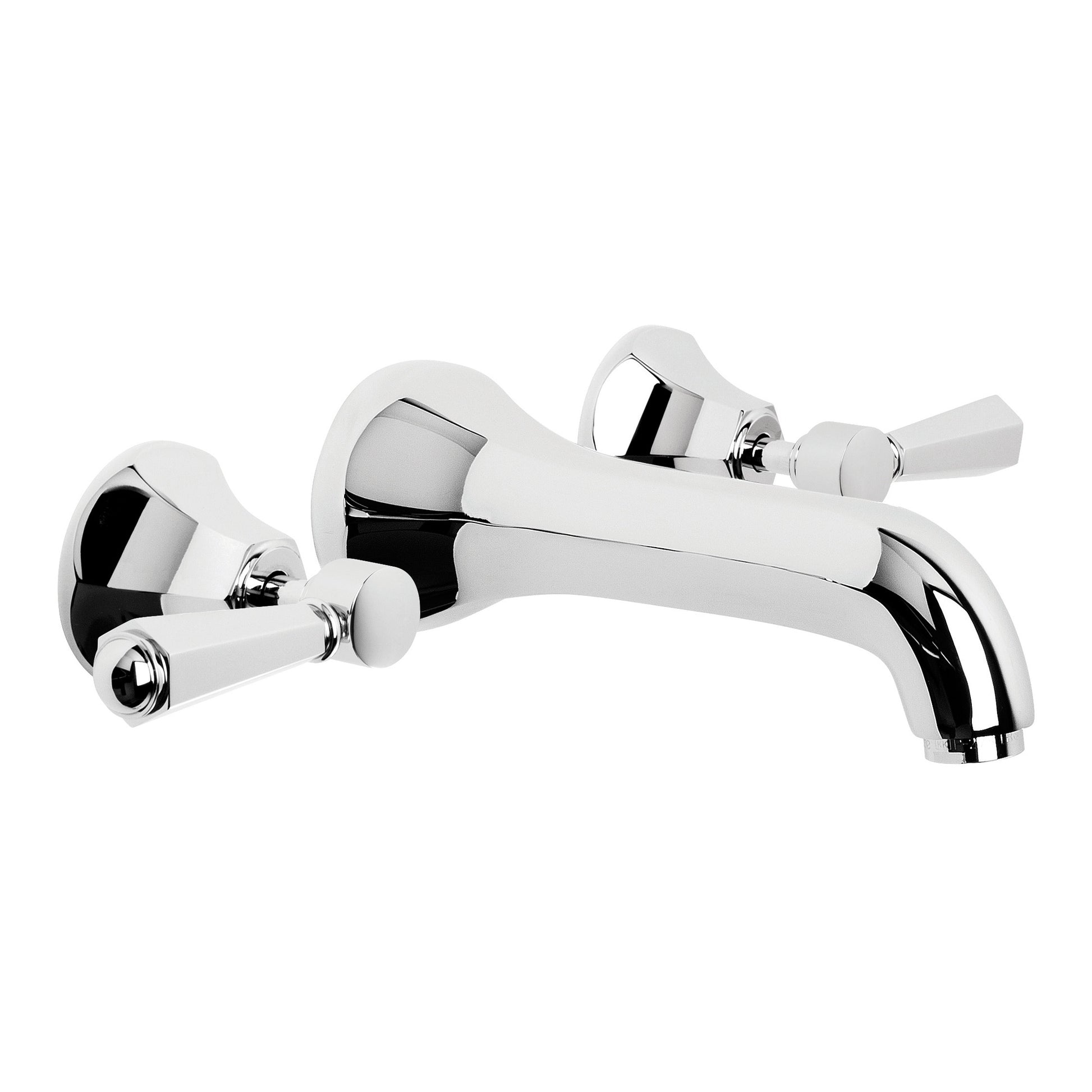 Classique 170mm Wall Set w Metal Levers, Durobrite Chrome