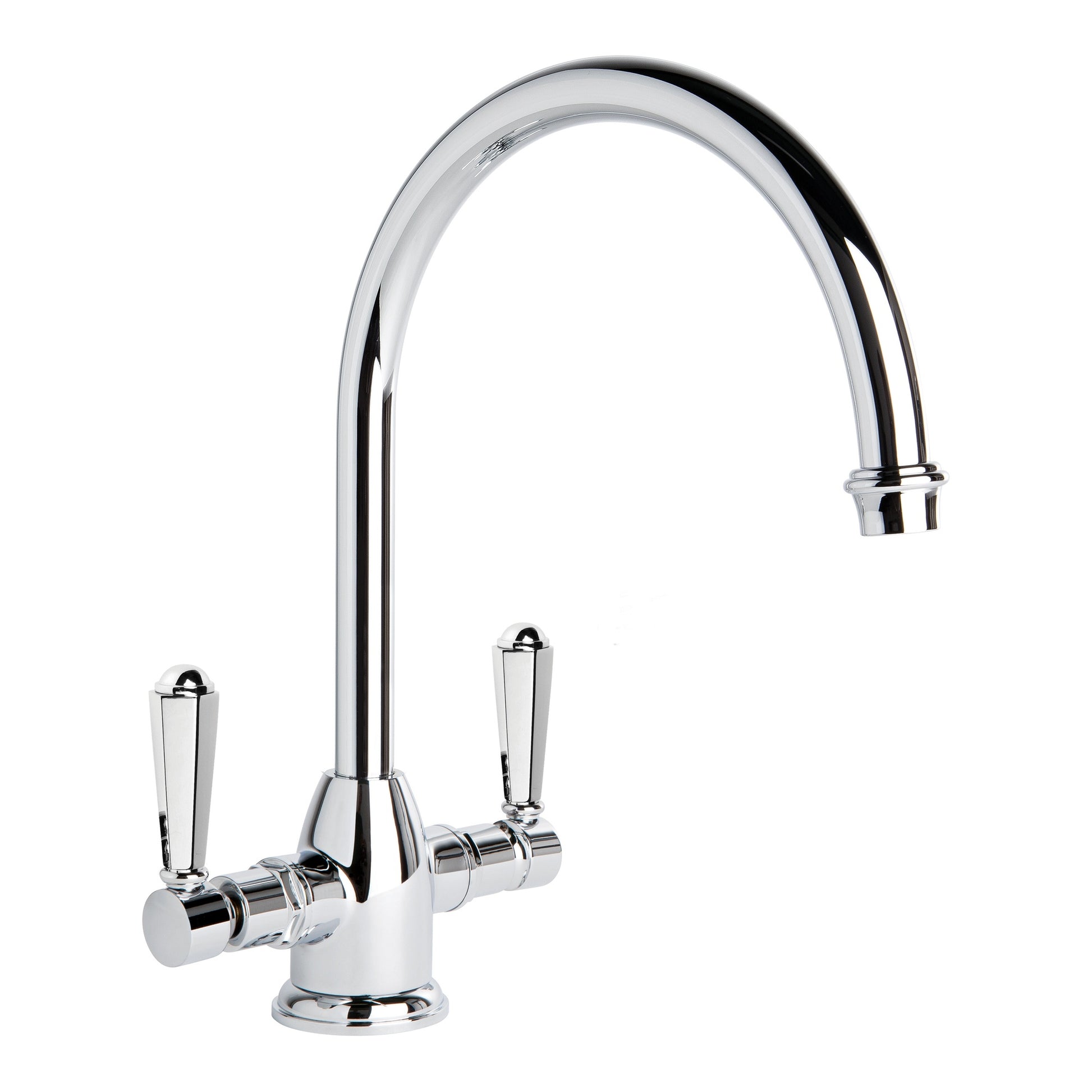 Classique Kitchen Mixer w Metal Levers, Durobrite Chrome