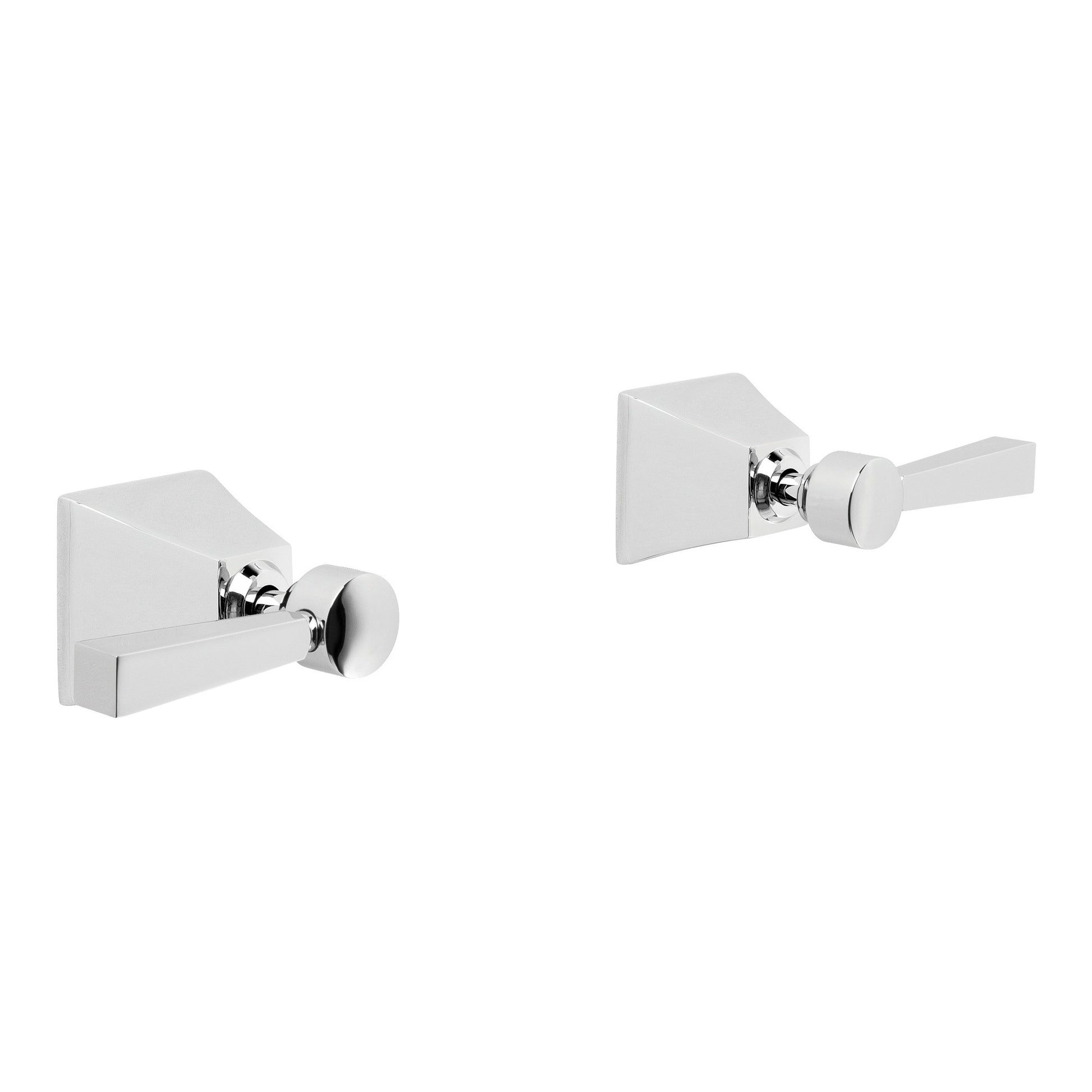 Michelangelo Wall Taps, Durobrite Chrome