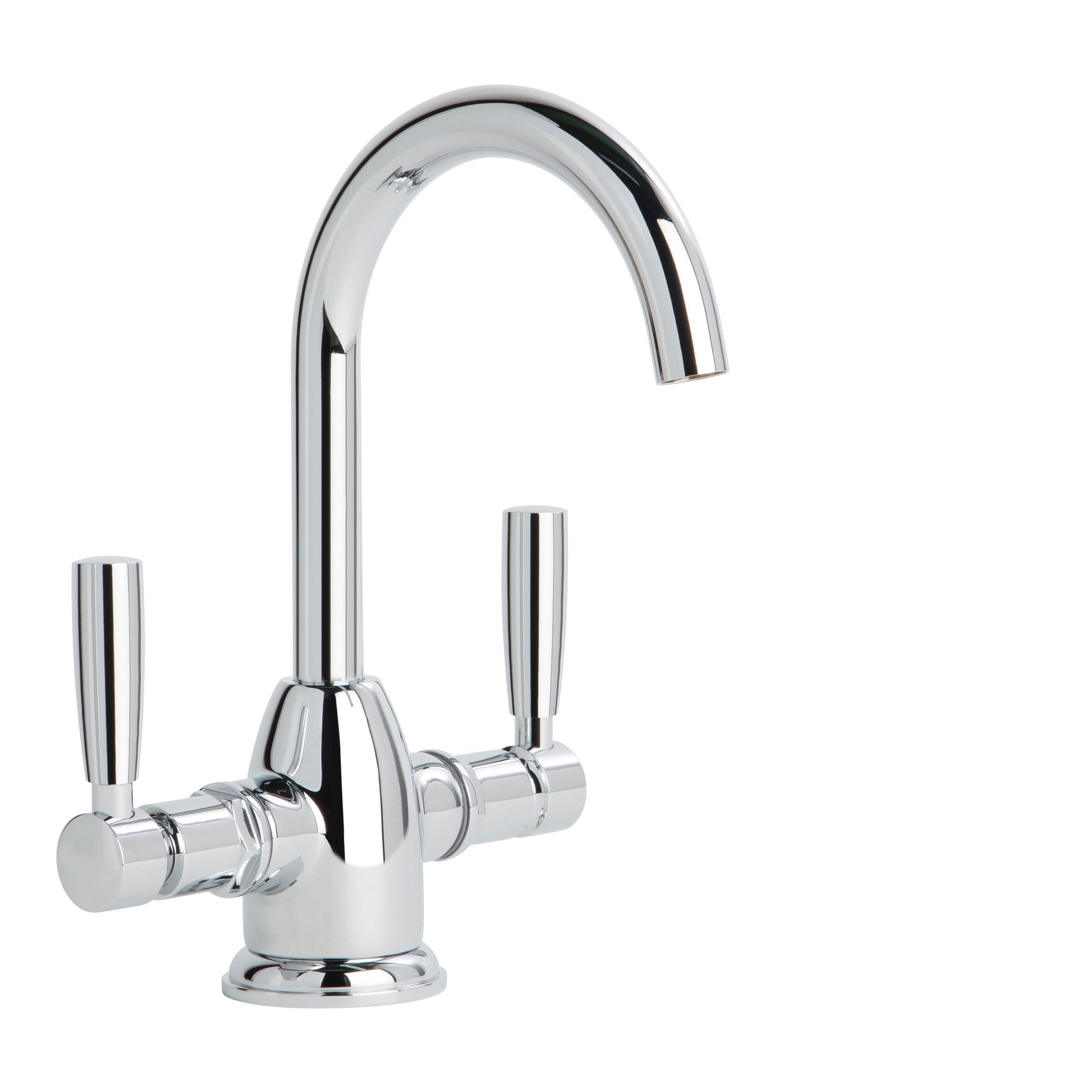 Manhattan Basin Mixer, Durobrite Chrome
