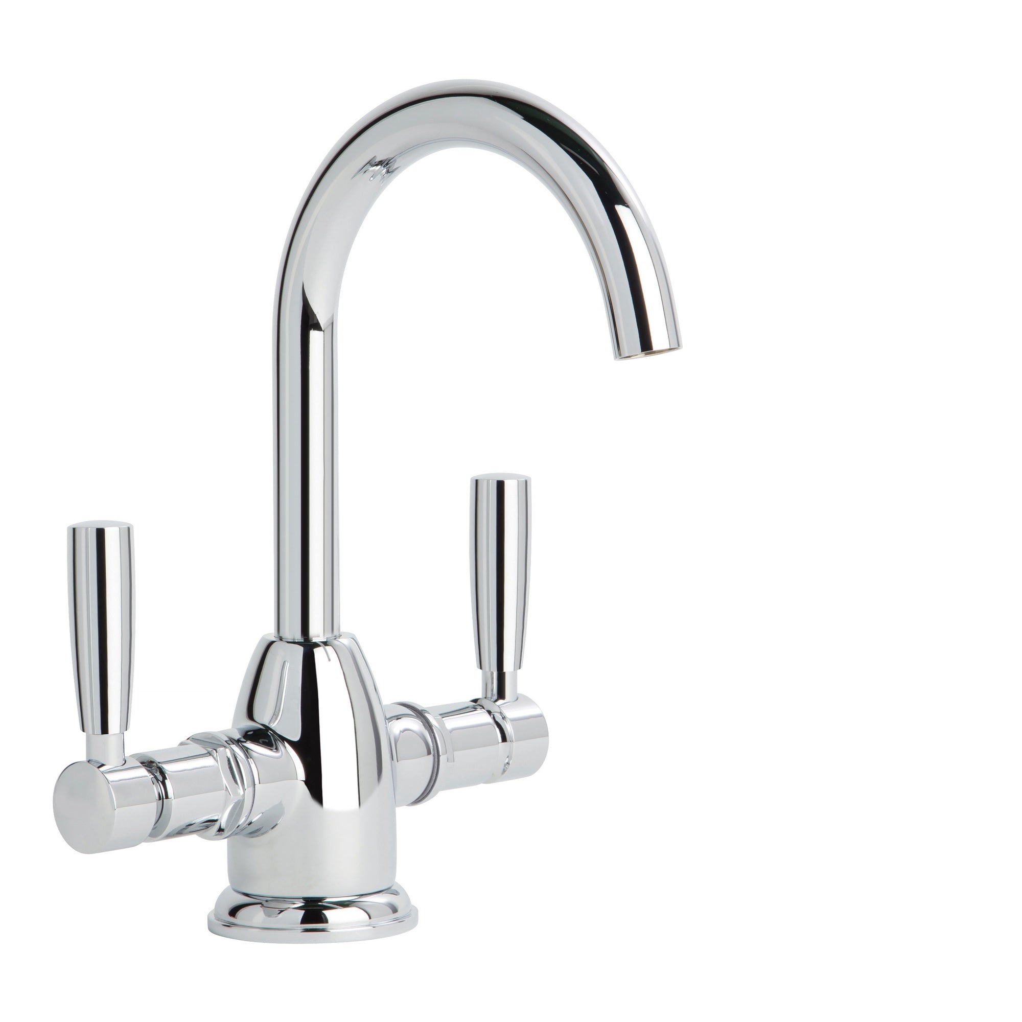 Manhattan Basin Mixer, Durobrite Chrome