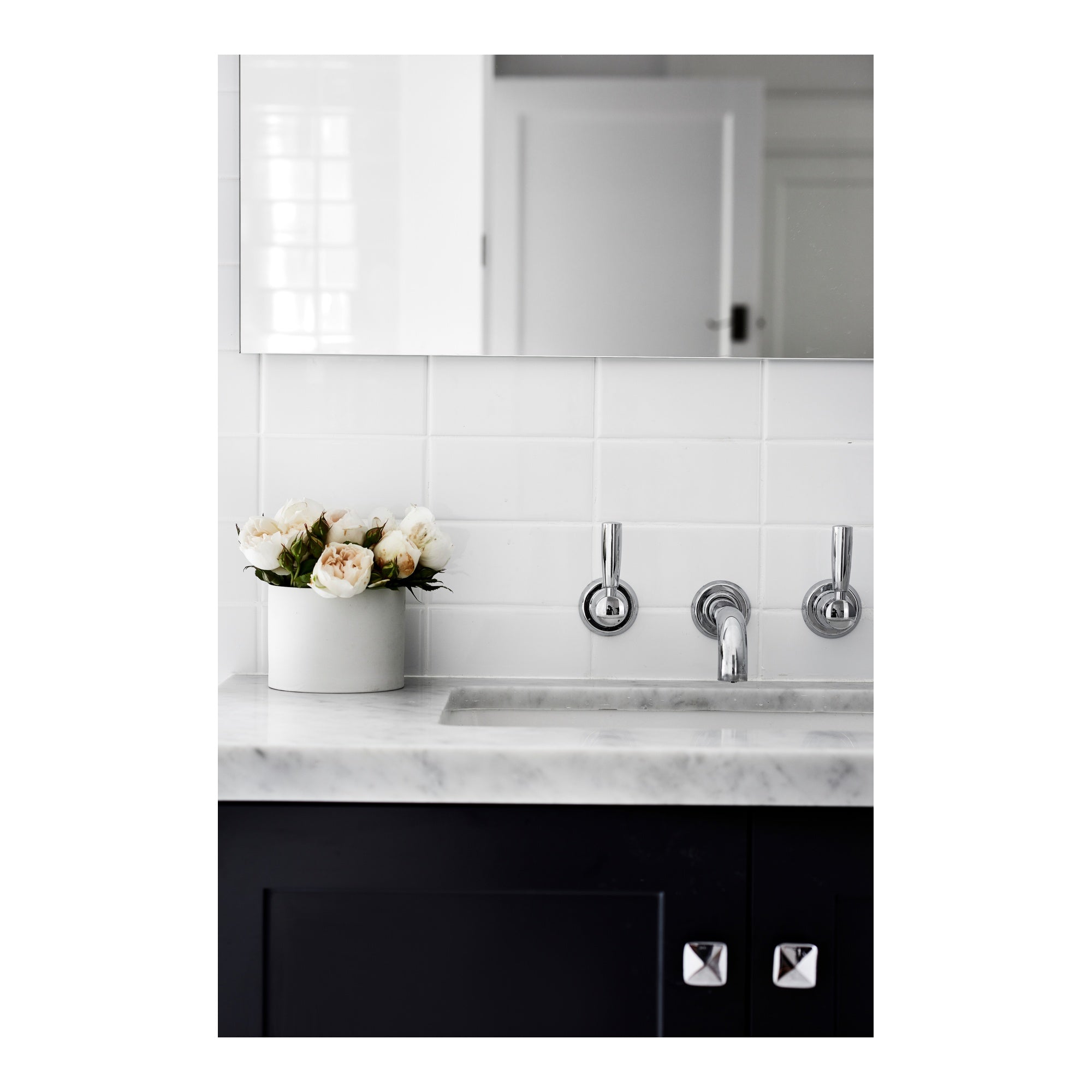 Manhattan 150mm Wall Set, Durobrite Chrome