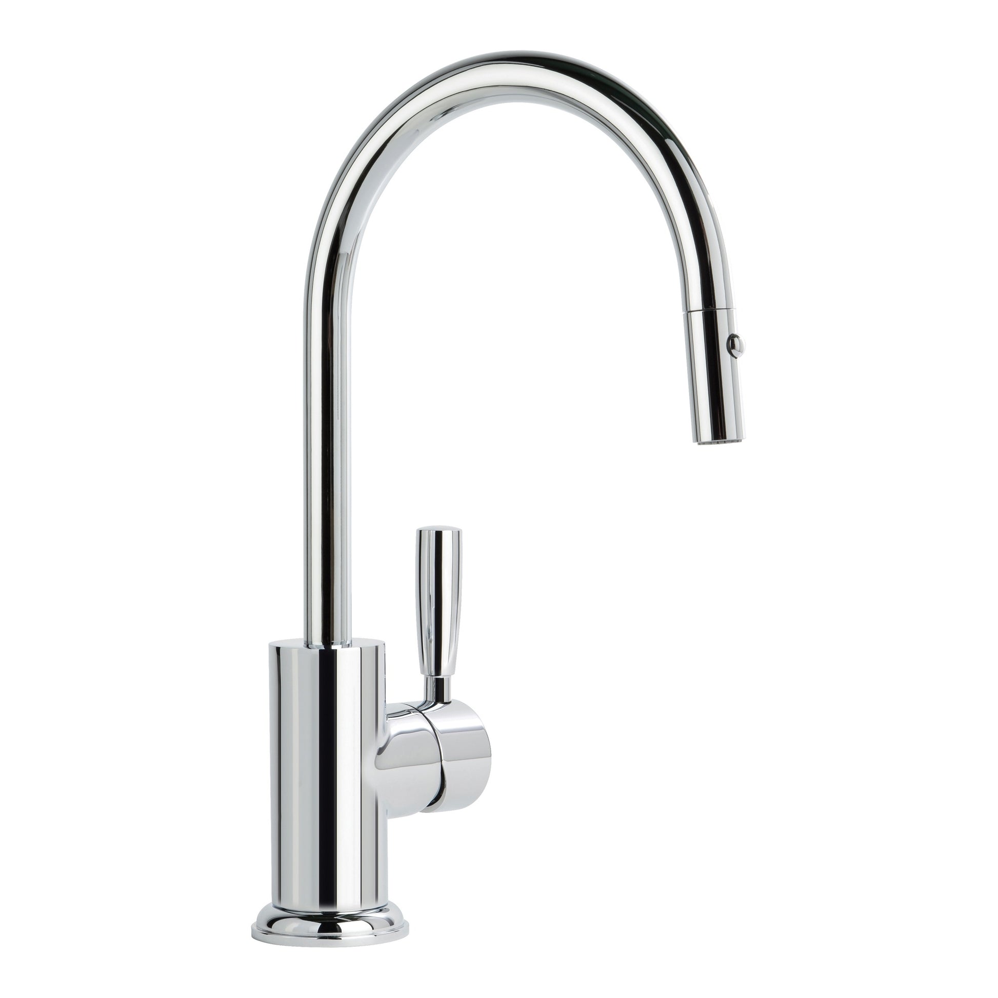 Manhattan Kitchen Mixer w Pullout Spray, Durobrite Chrome