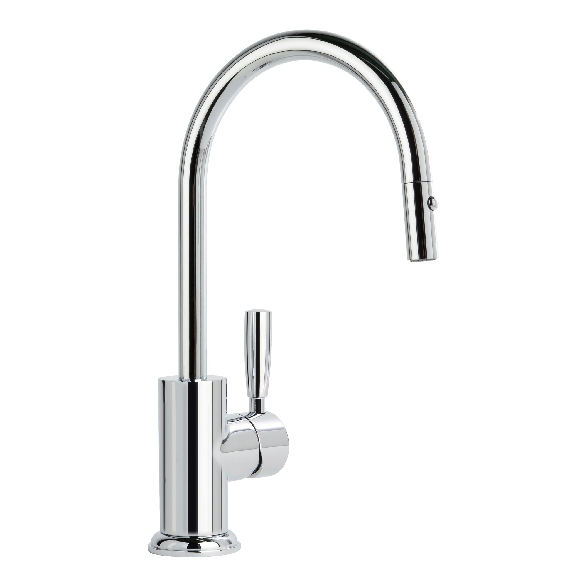 Manhattan Kitchen Mixer w Pullout Spray, Durobrite Chrome