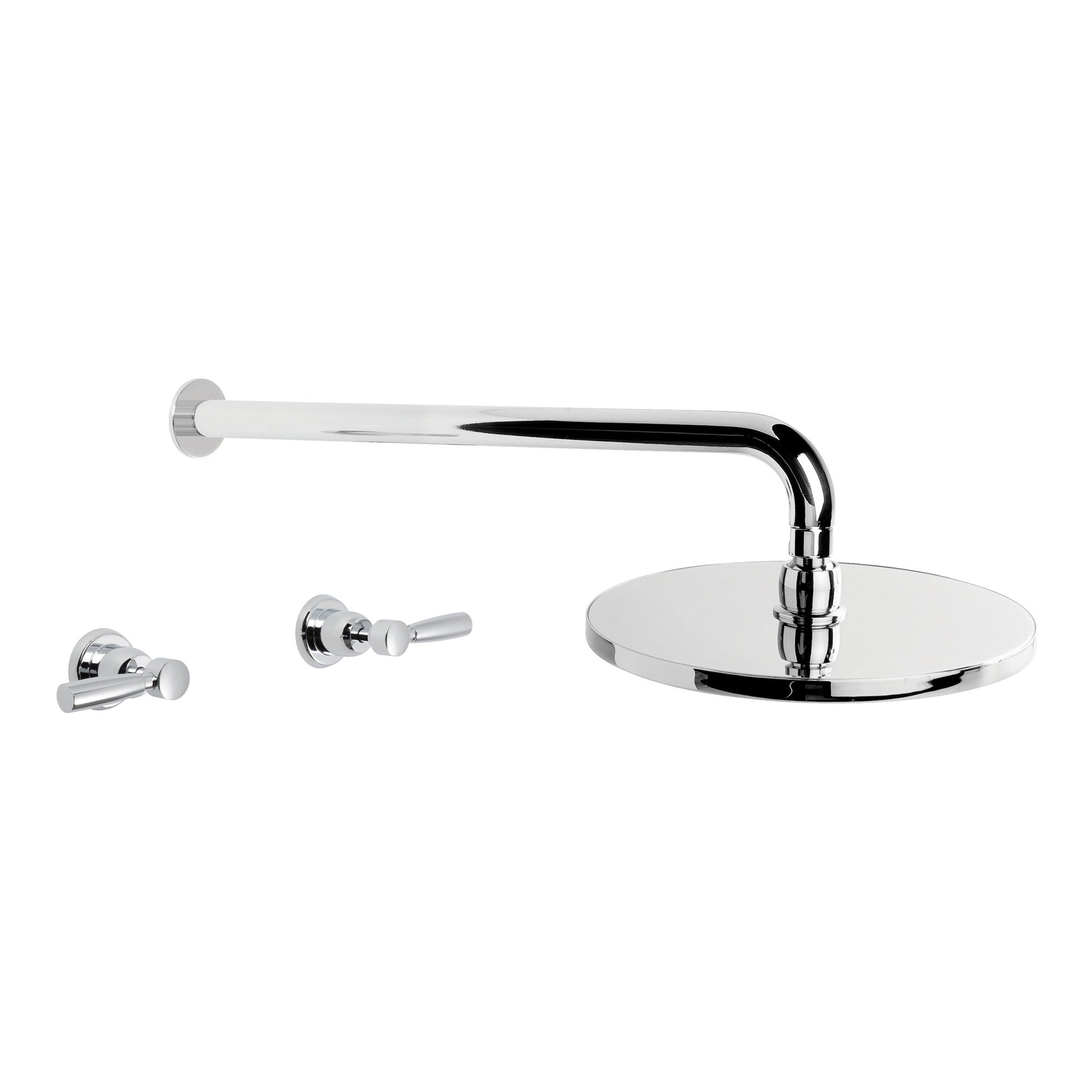 Manhattan Shower Set w 225mm Rose, Durobrite Chrome