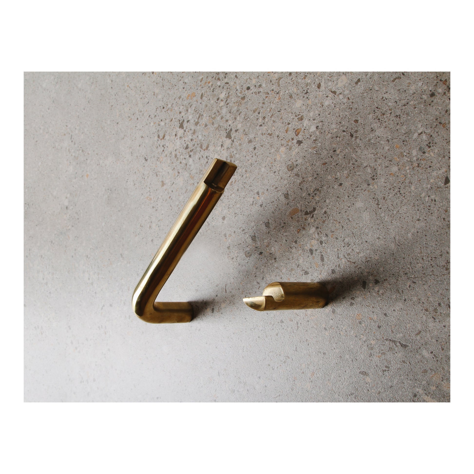 Nanobar Toilet Roll Holder, Polished Brass Organic
