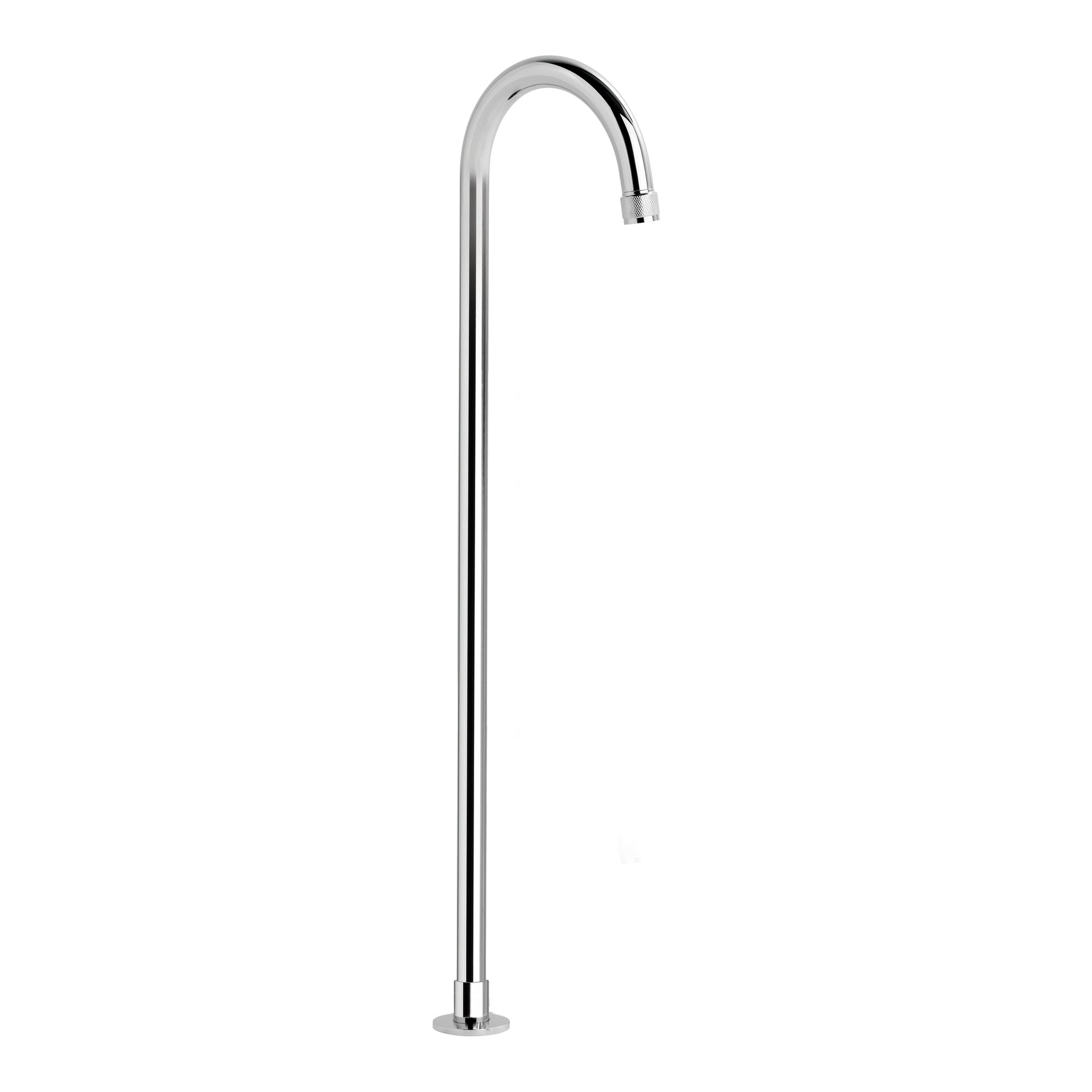 Yokato Bath Spout w Floor Mounted, Durobrite Chrome
