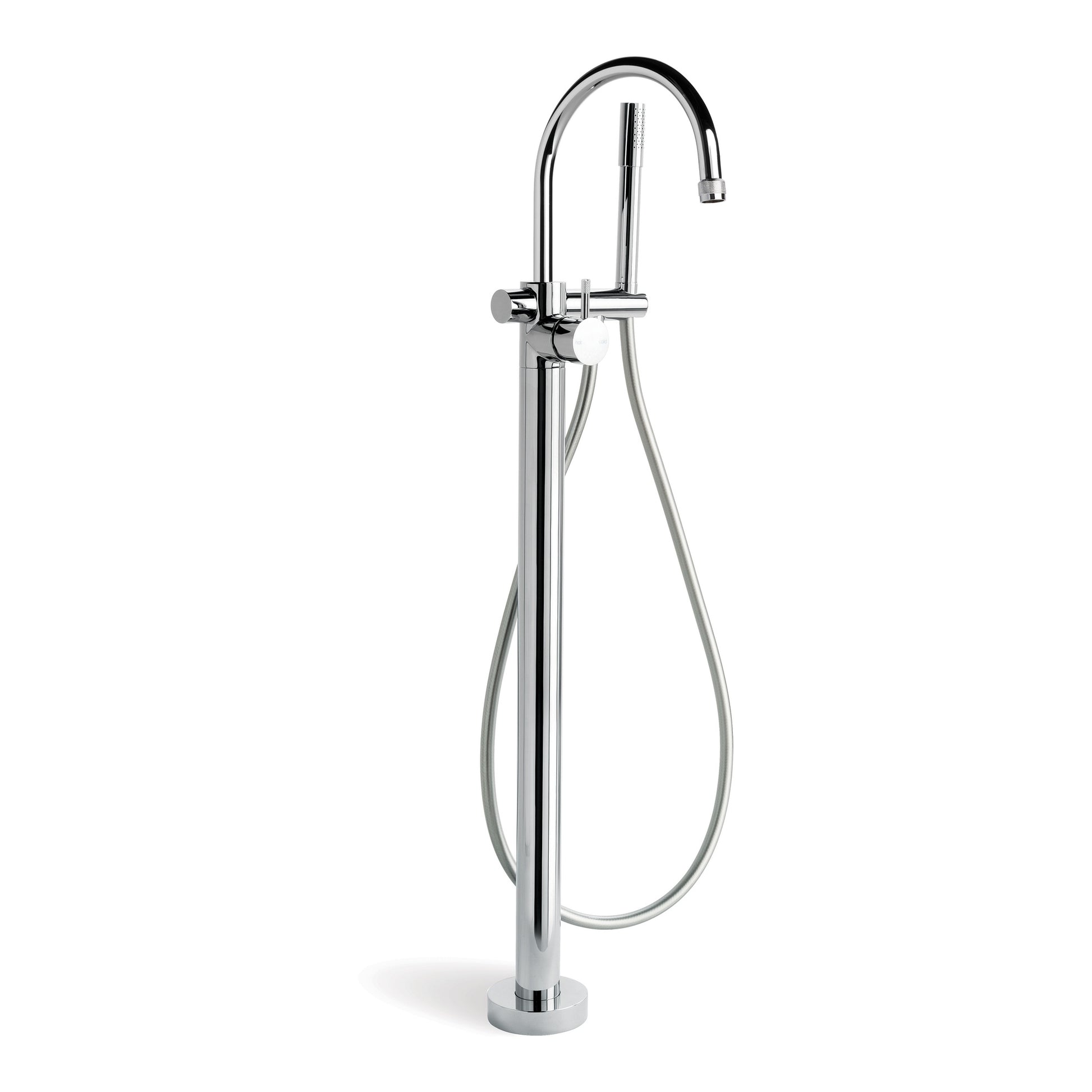 Yokato Bath/Handshower Diverter Set w Knurled Lever, Durobrite Chrome