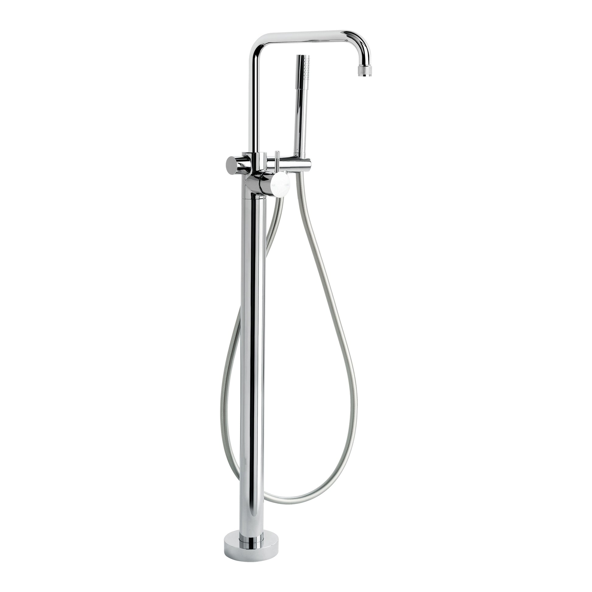 Yokato Bath/Handshower Set w Knurled Lever, Durobrite Chrome