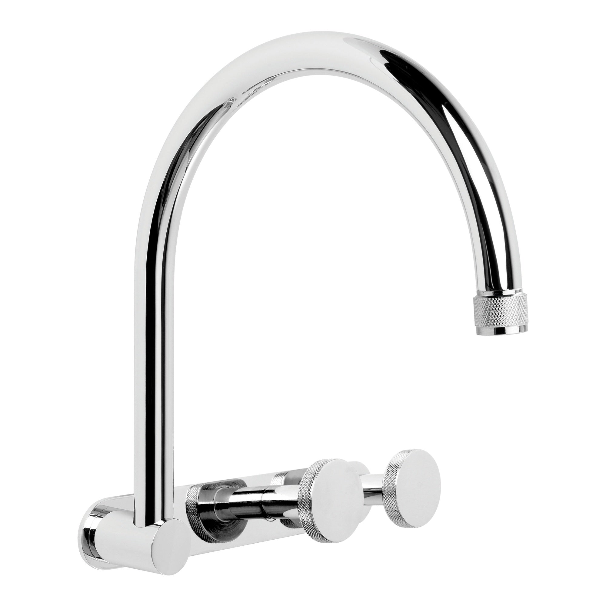 Yokato Wall Set w Disc Handles, Durobrite Chrome