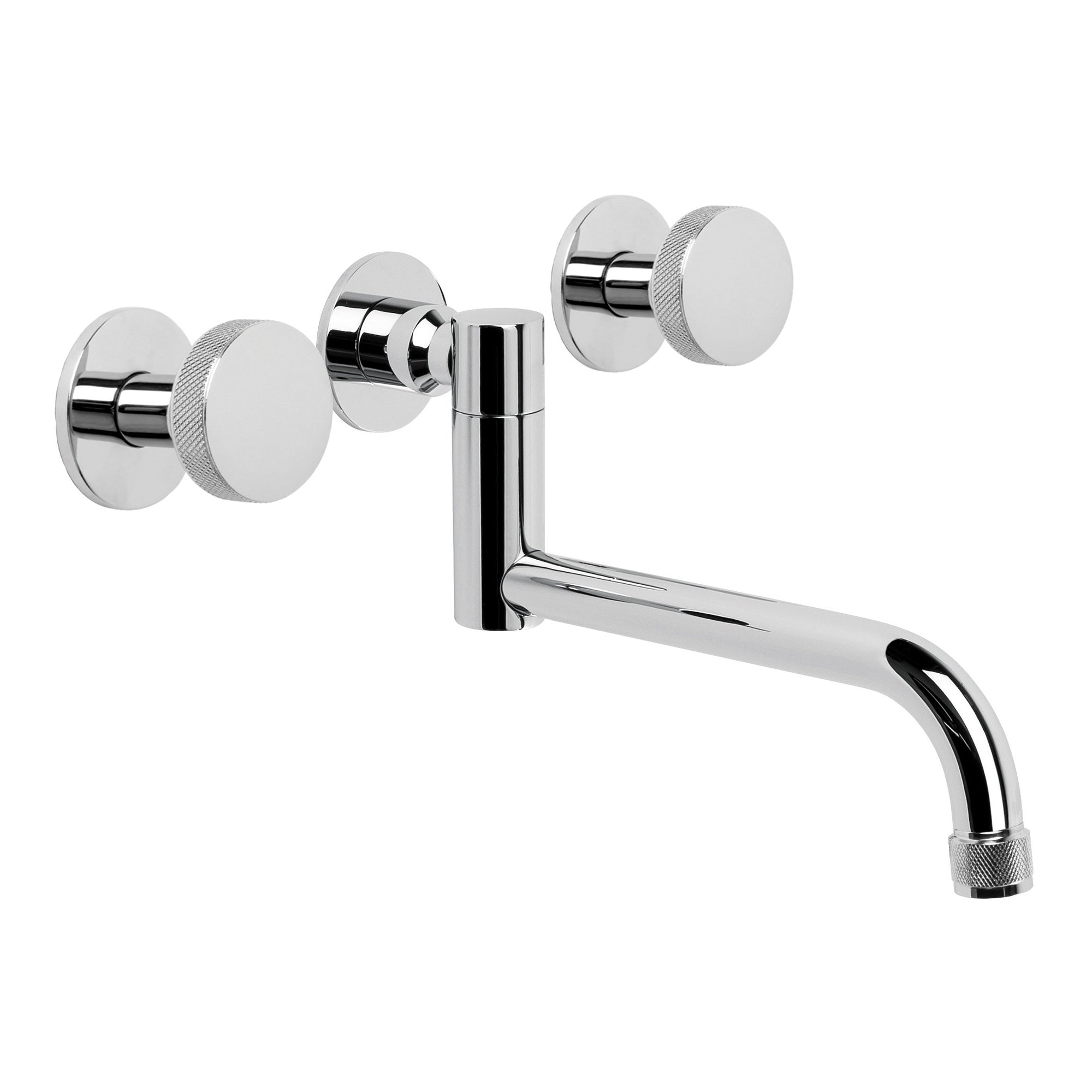 Yokato Wall Set w Disc Handles, Durobrite Chrome