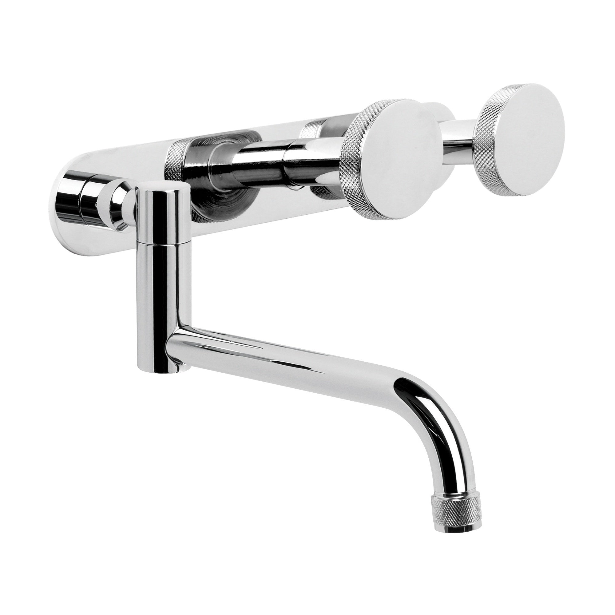 Yokato Wall Set w Disc Handles, Durobrite Chrome