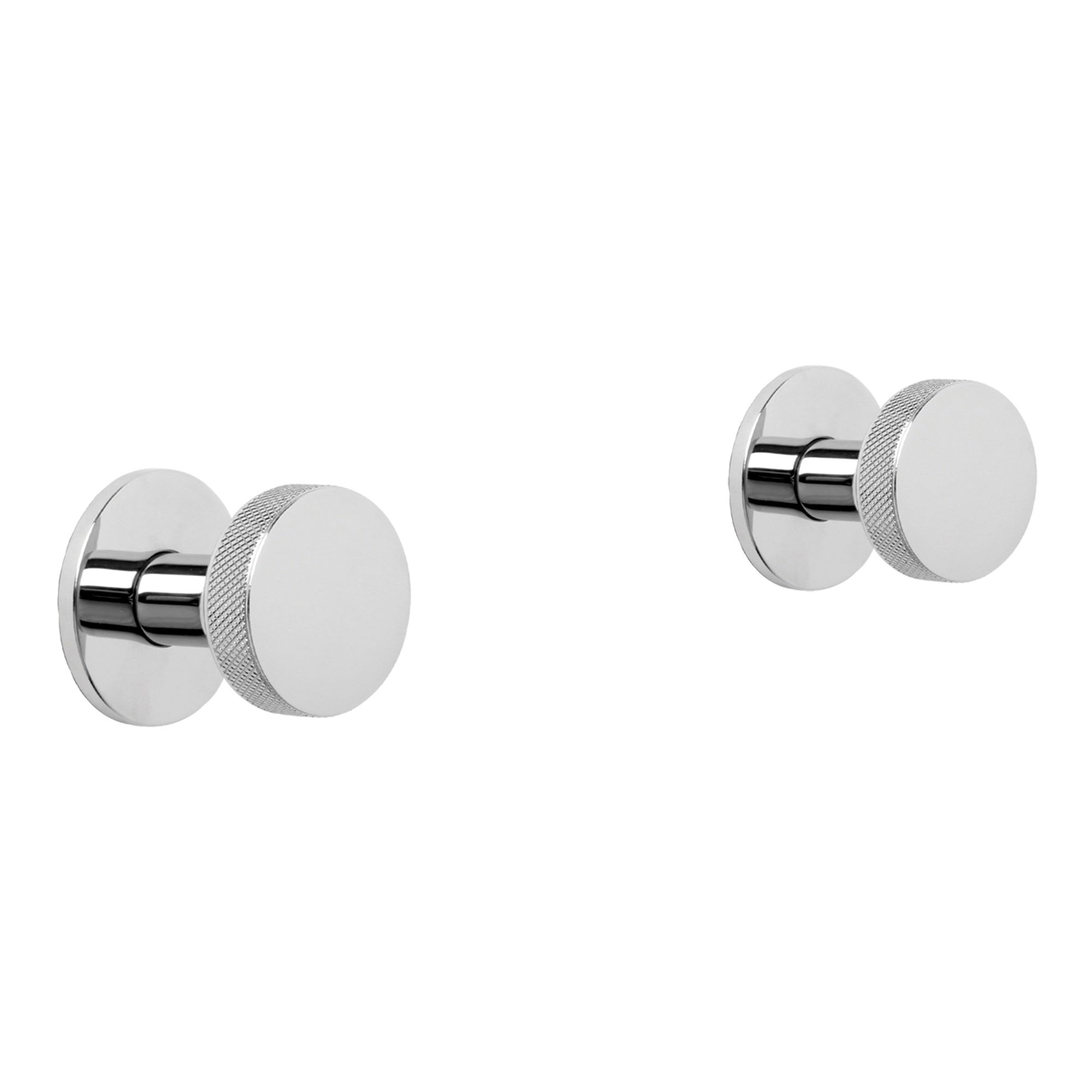 Yokato Wall Taps w Disc Handles, Durobrite Chrome
