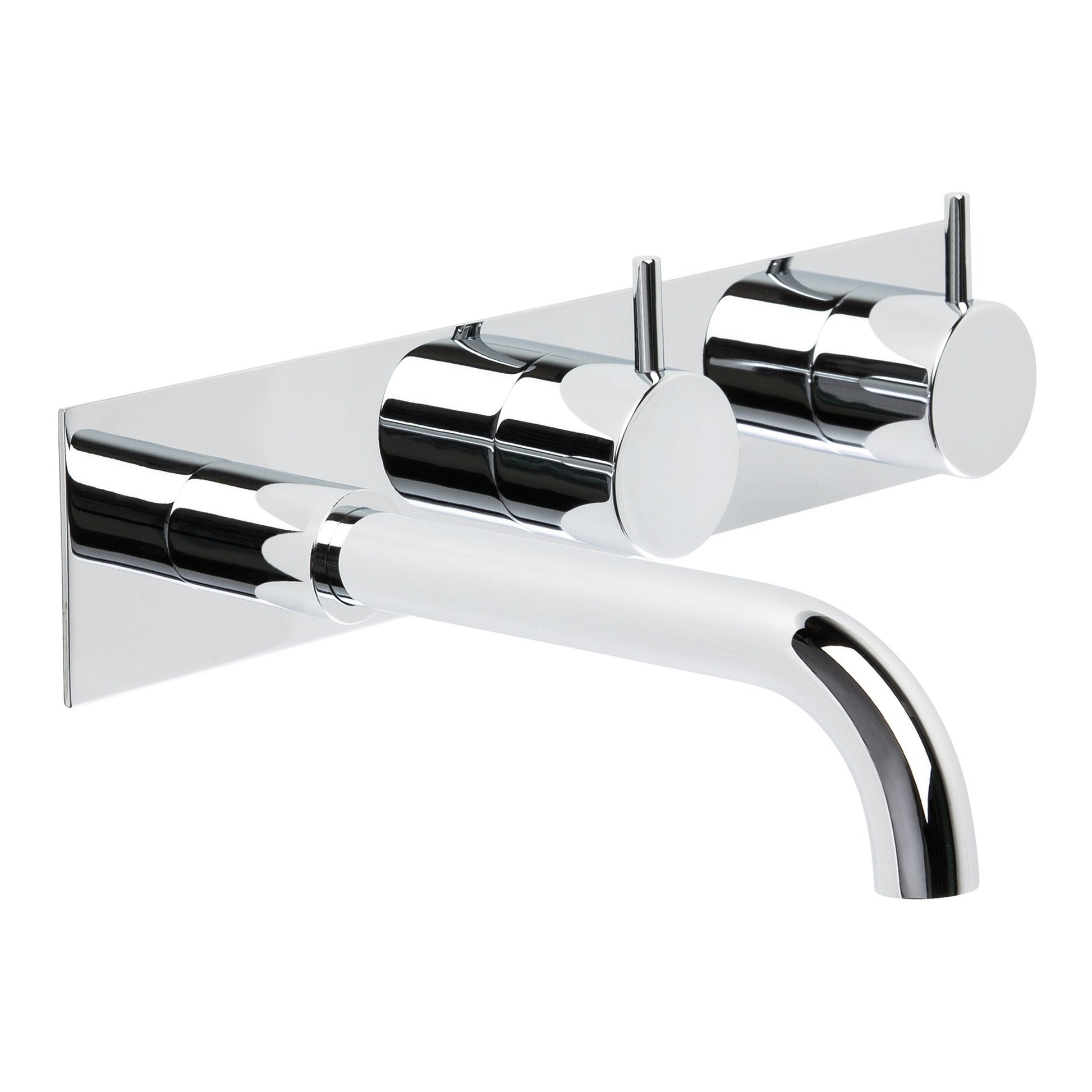 Minim 150mm Wall Set, Durobrite Chrome