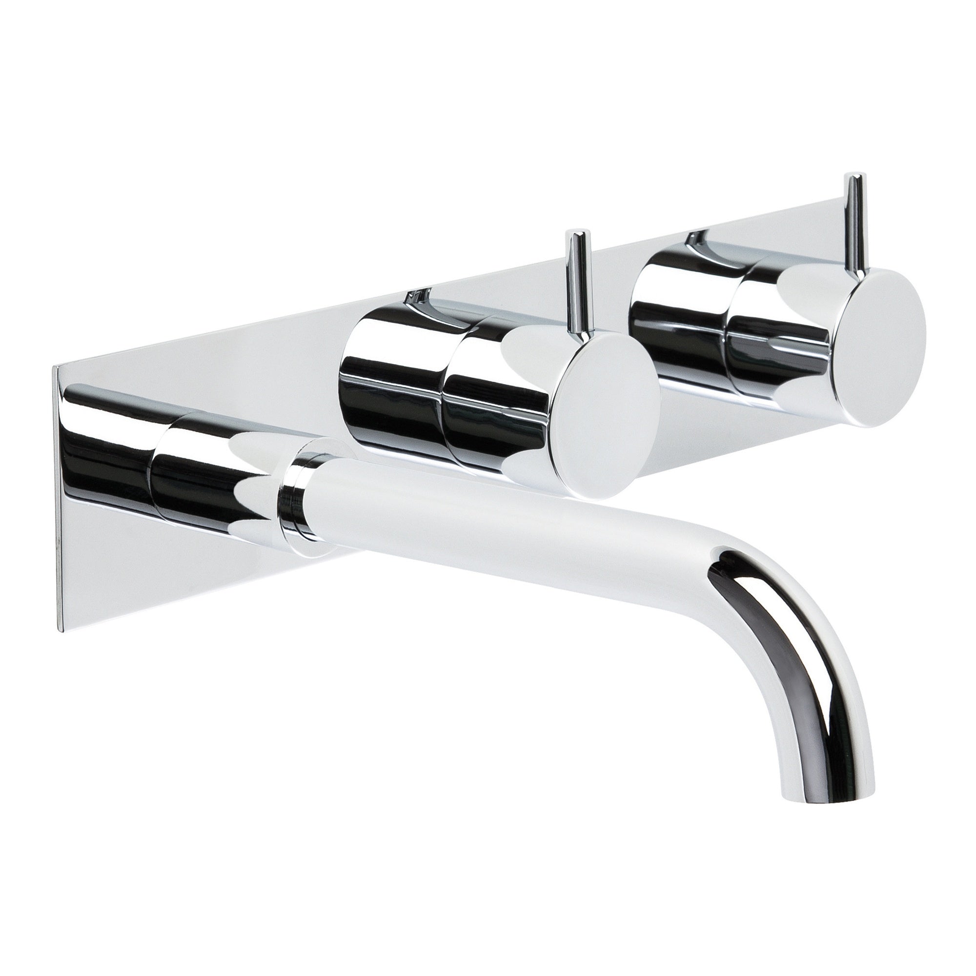Minim 150mm Wall Set, Durobrite Chrome