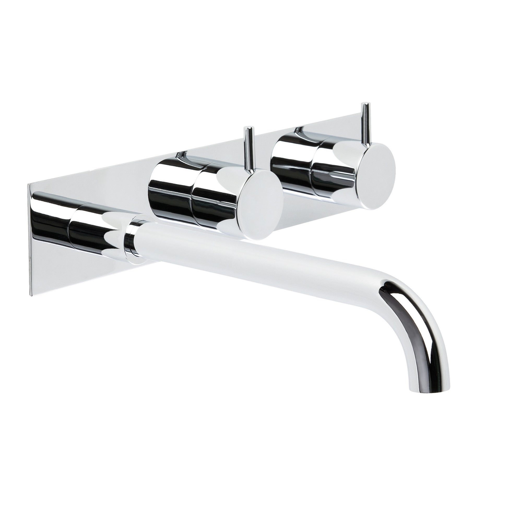 Minim 200mm Wall Set, Durobrite Chrome