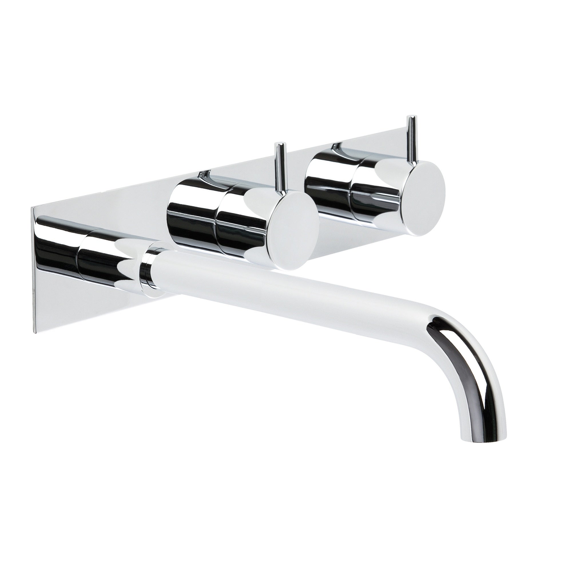 Minim 200mm Wall Set, Durobrite Chrome