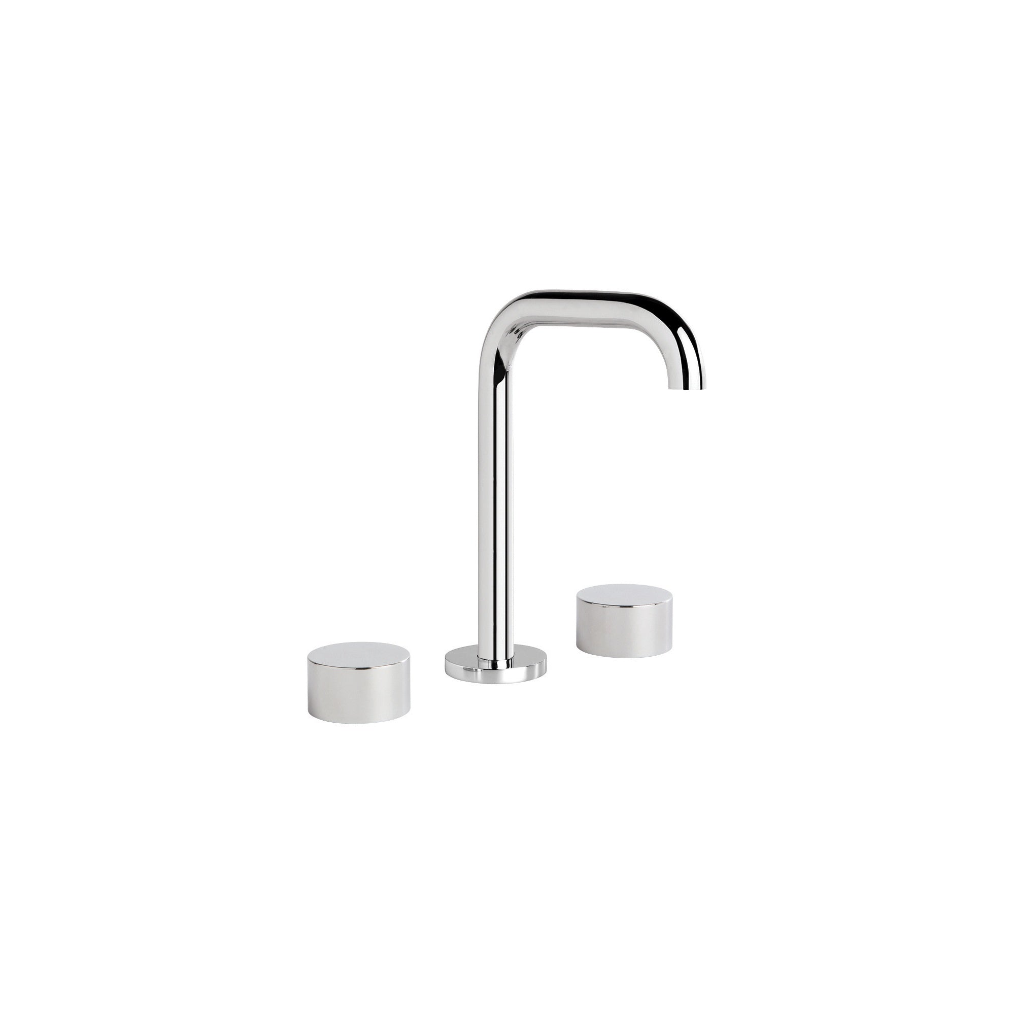 Halo Basin Set w Metal Handle, Durobrite Chrome