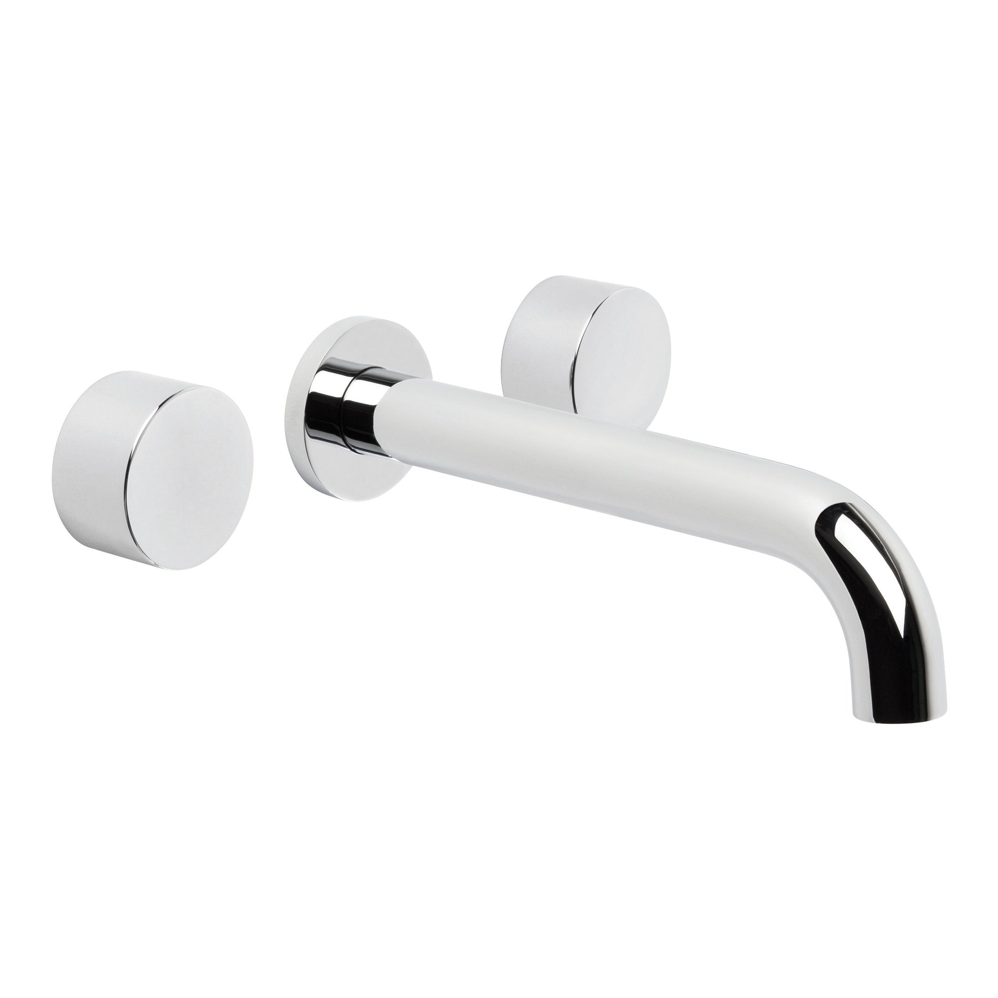 Halo 200mm Wall Set w Metal Handle, Durobrite Chrome