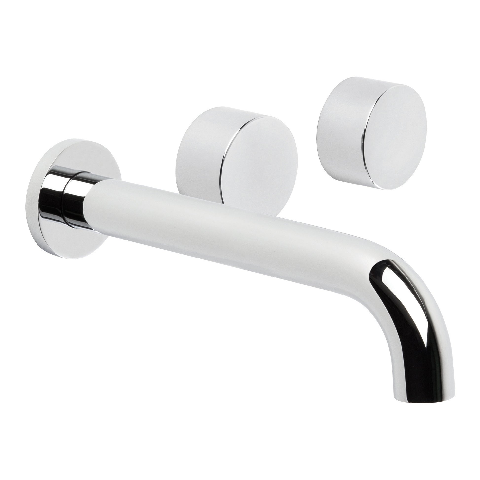 Halo 200mm Wall Set w Metal Handle, Durobrite Chrome