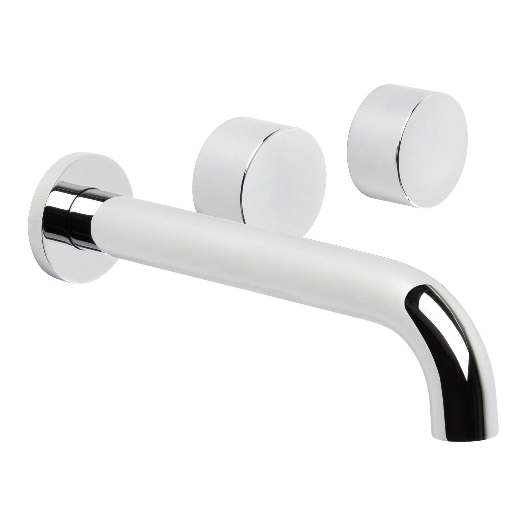 Halo 200mm Wall Set w Metal Handle, Durobrite Chrome