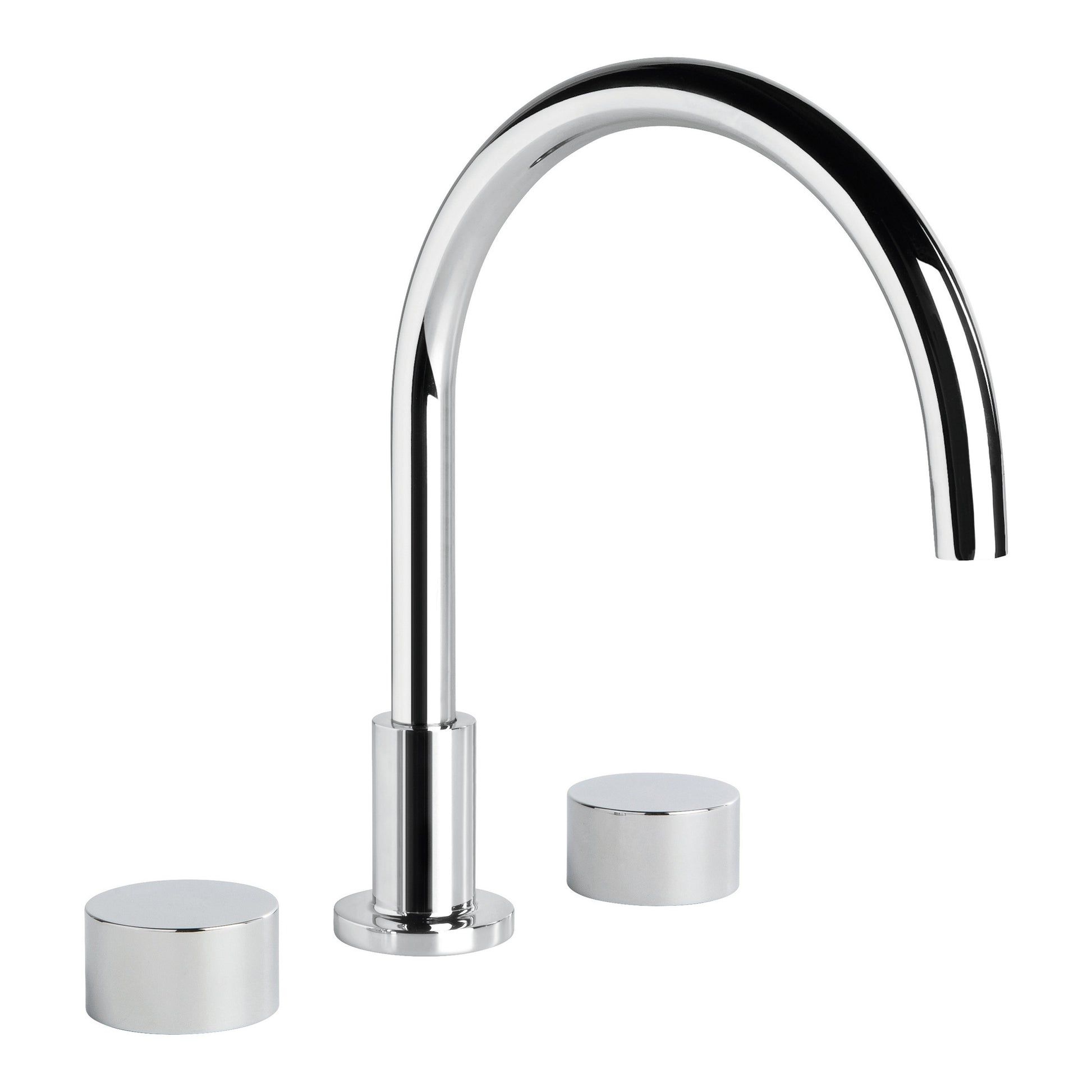 Halo Bath Set w Metal Handle, Durobrite Chrome