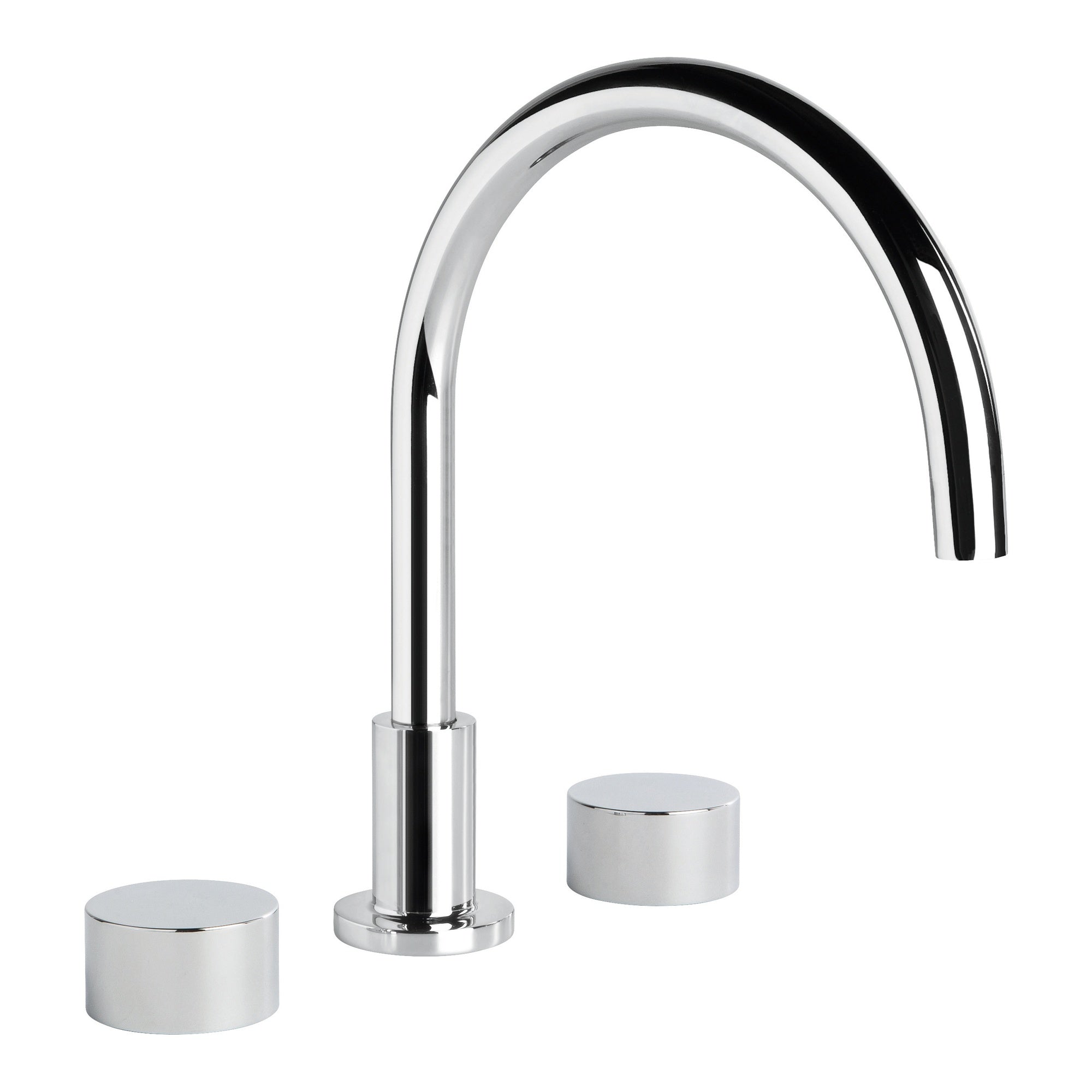 Halo Bath Set w Metal Handle, Durobrite Chrome